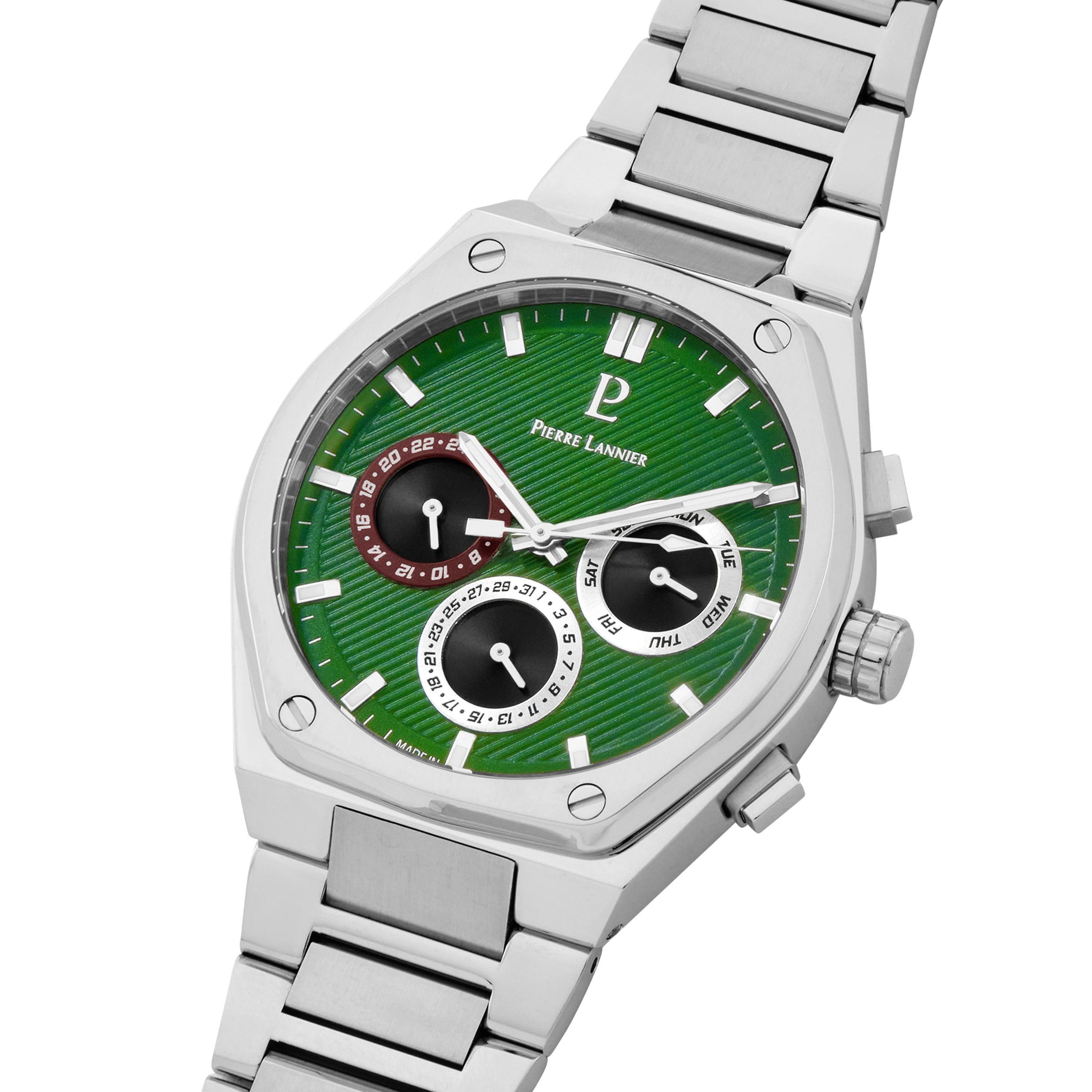 pierre-lannier-copilote-chronographe-quartz-42-5-mm-acier-inoxydable-5-atm image 3