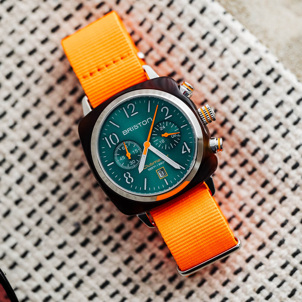 briston-bracelet-nato-20-mm-orange-fluo image 2