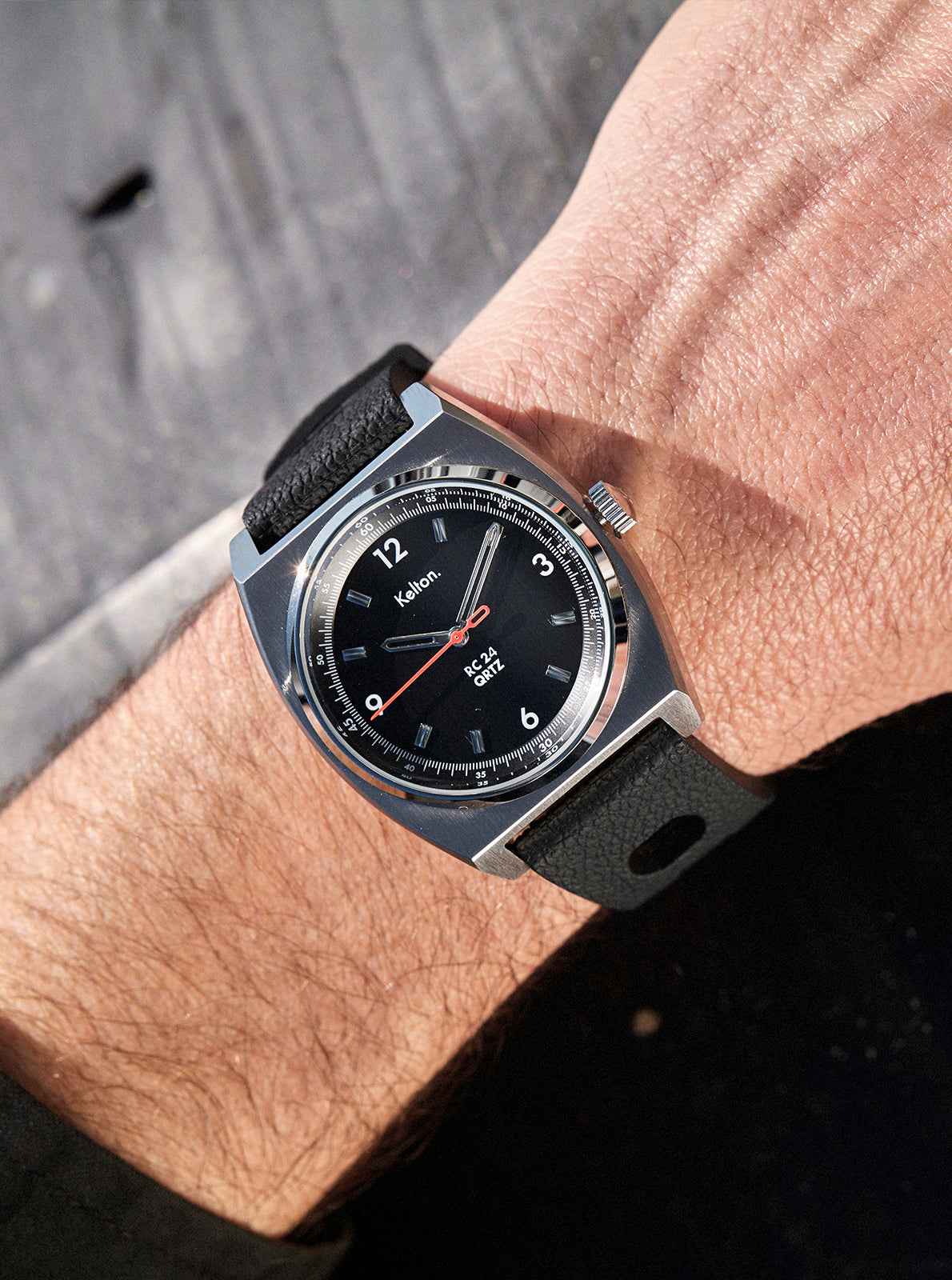 kelton-rc-24-asphalte-quartz-noire-montre-tropic-racing image 2