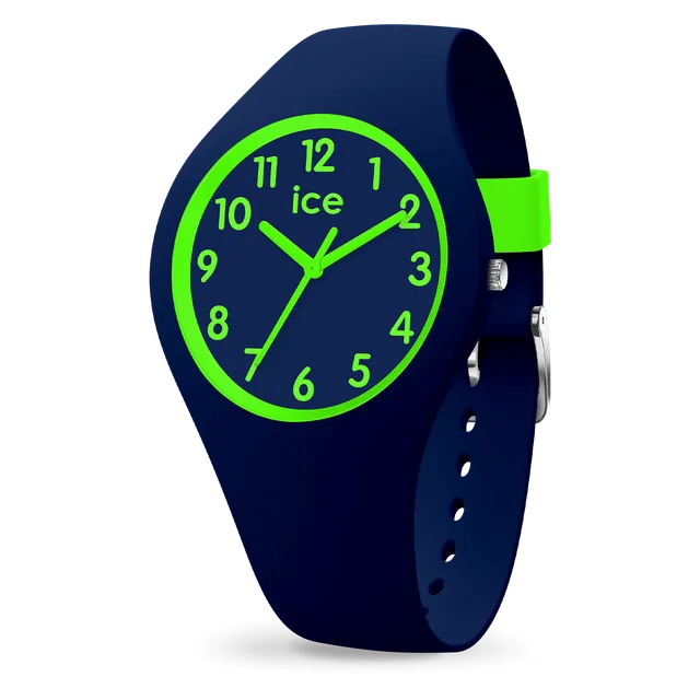 ice-watch-ice-ola-kids-dino-montre-enfant-gar-on-silicone-bleu-roi-vert-fluo image 1