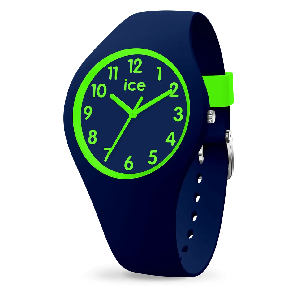 ice-watch-ice-ola-kids-dino-montre-enfant-gar-on-silicone-bleu-roi-vert-fluo image 1