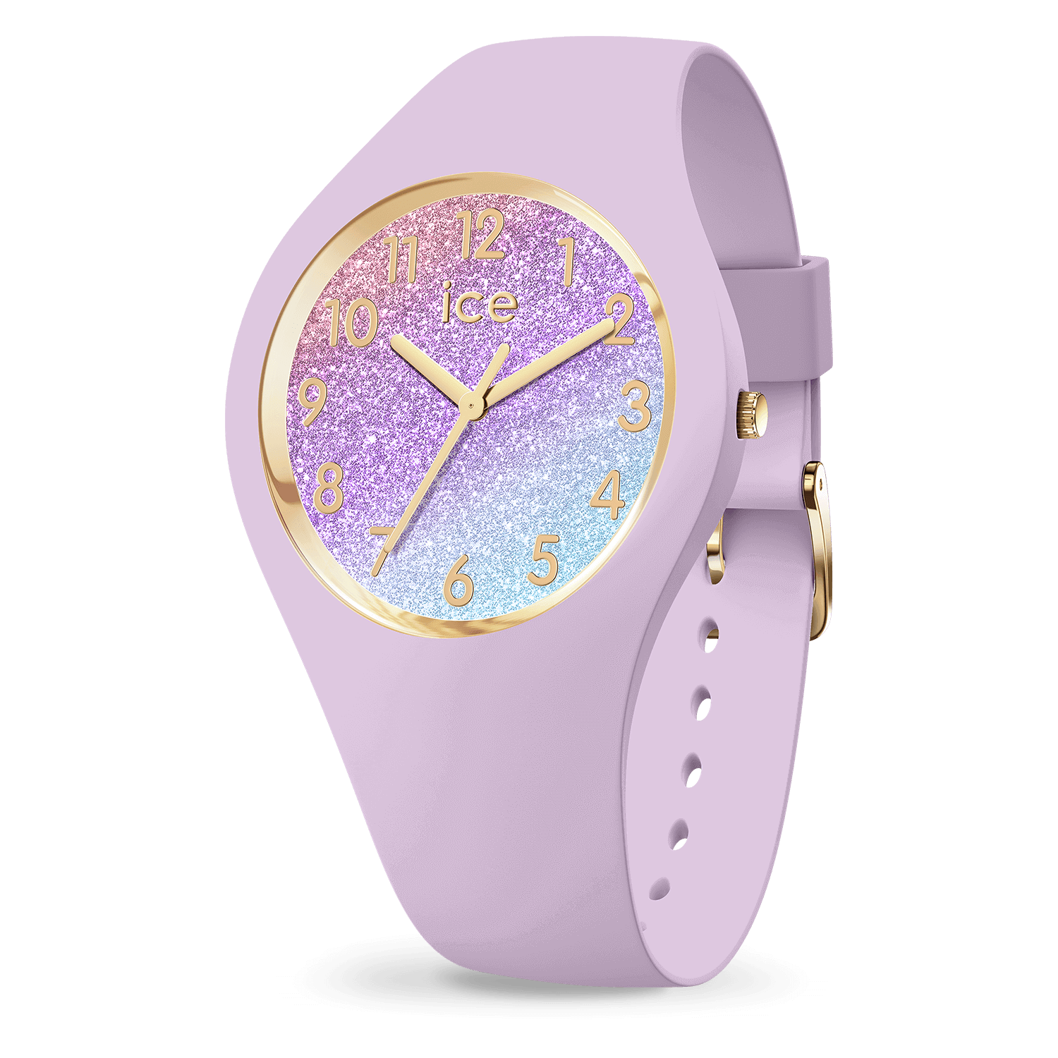 ice-watch-ice-glitter-lilac-cosmic-montre-femme-lilas-paillet-e image 1
