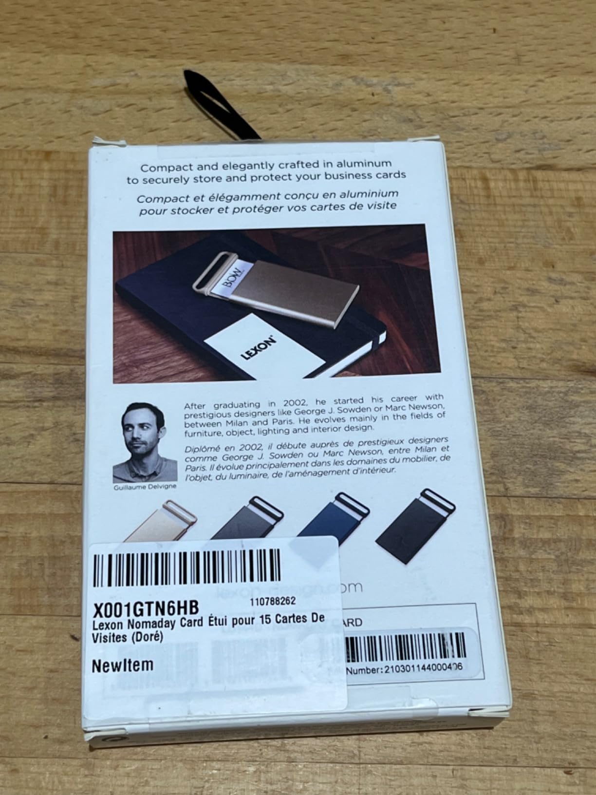 Parfait pour mes cartes pro