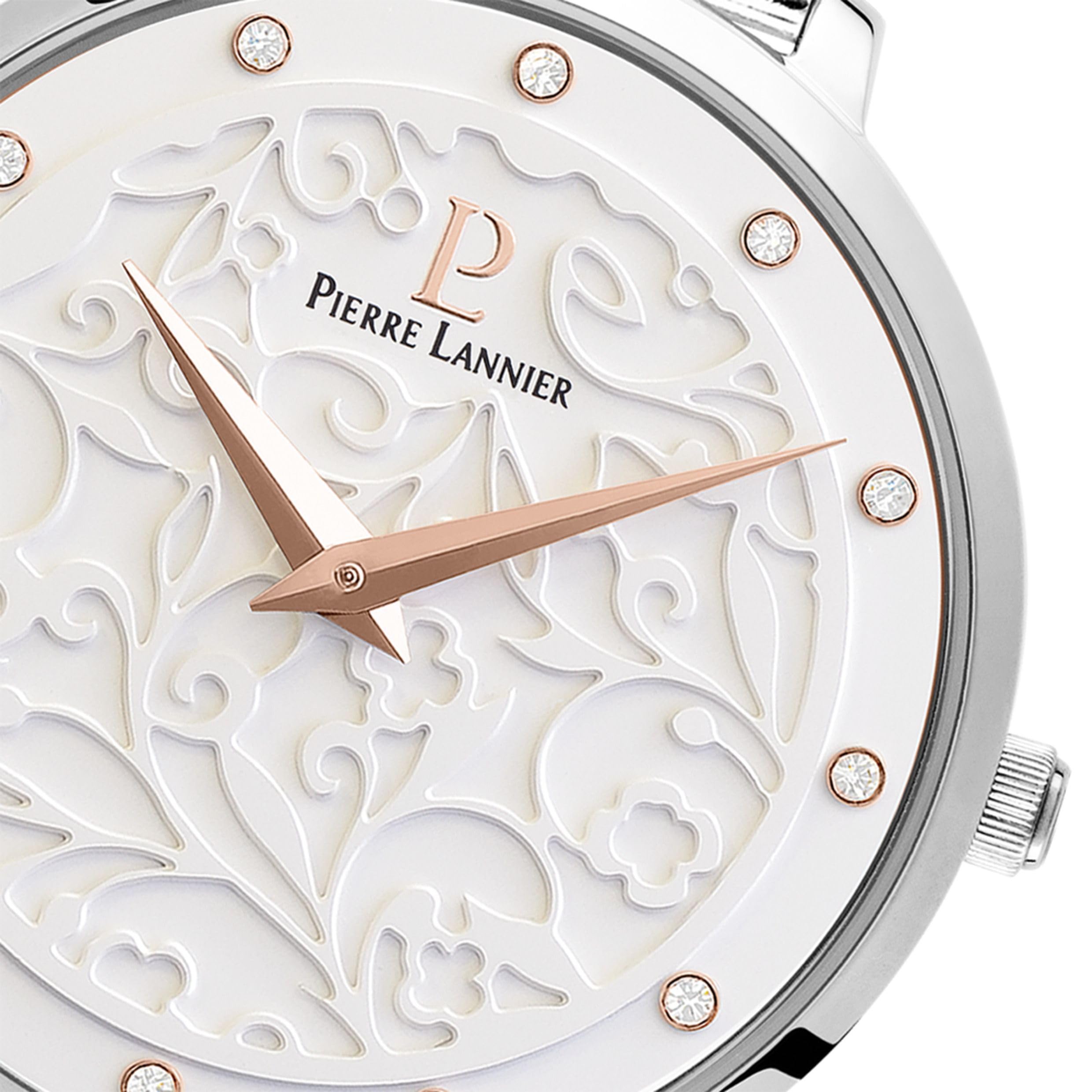 pierre-lannier-040j608-montre-femme-quartz-33-mm-acier-inoxydable-gris image 4