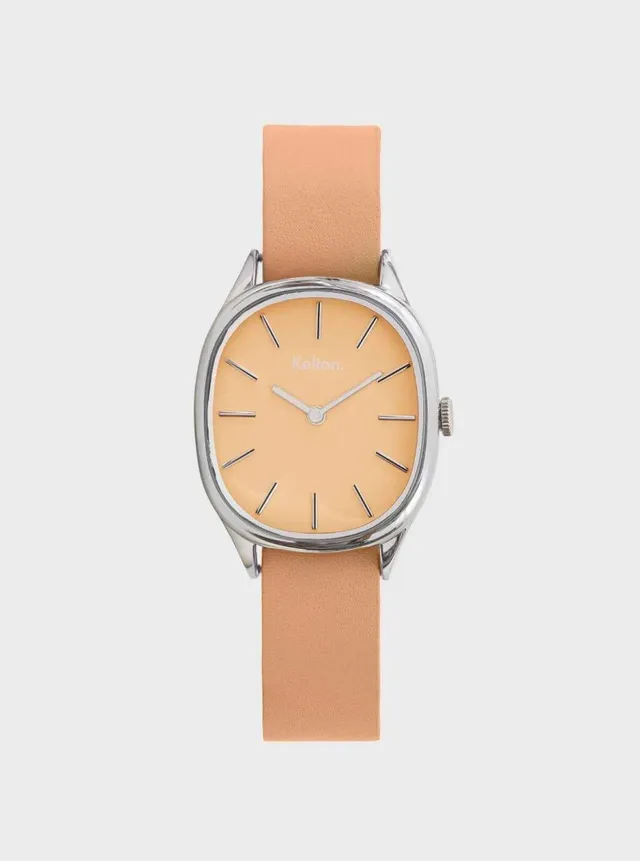 kelton-colorama-beige-montre-ovale-interchangeable image 1