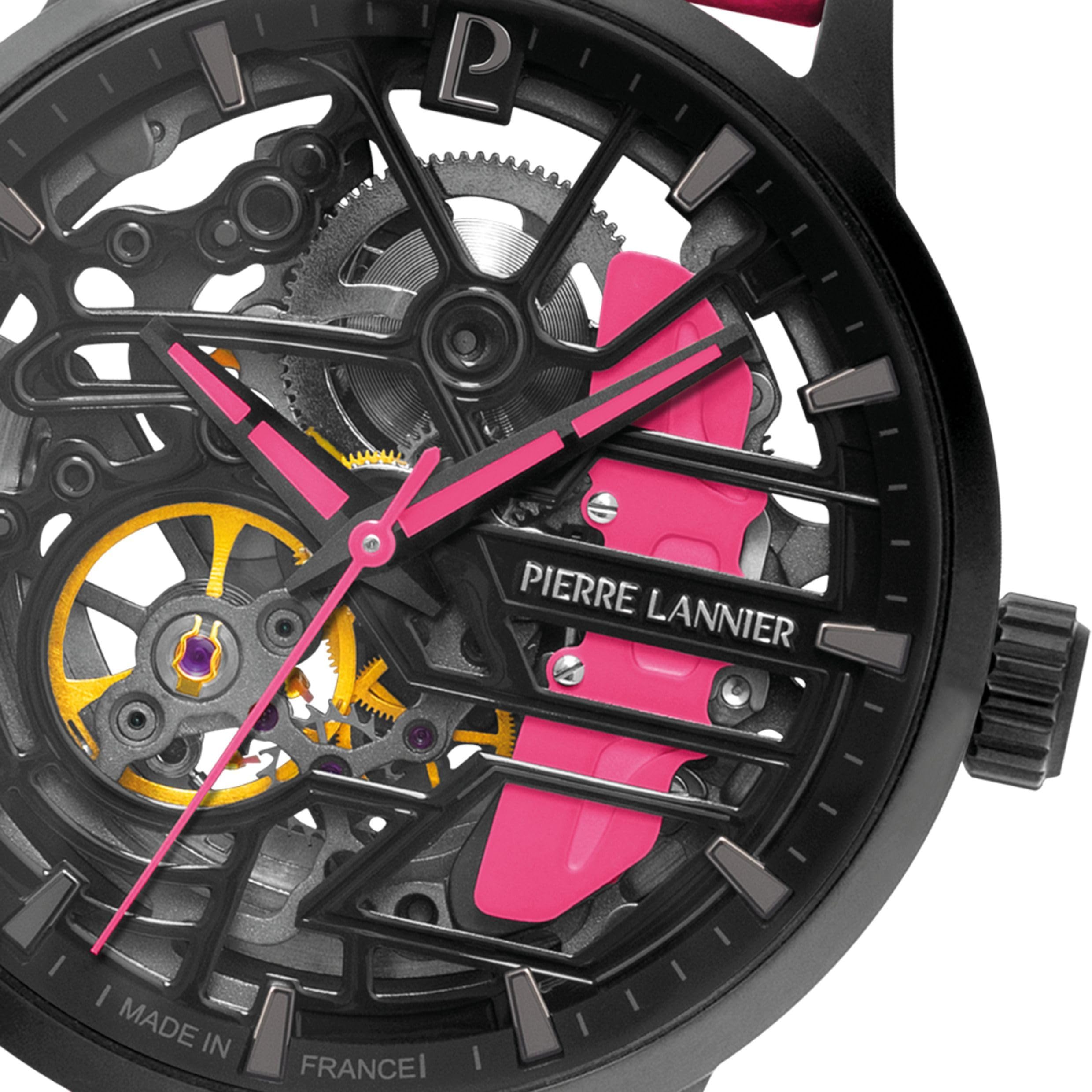 pierre-lannier-paddock-montre-automatique-39-mm-acier-inoxydable-5-atm image 5