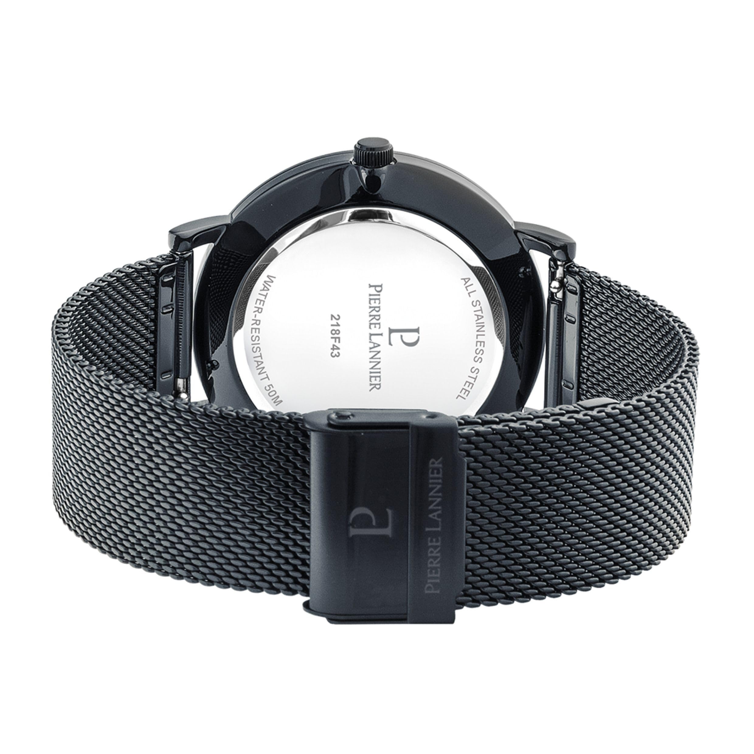 pierre-lannier-essential-montre-homme-quartz-acier-inoxydable-40-5-mm-5-atm image 4