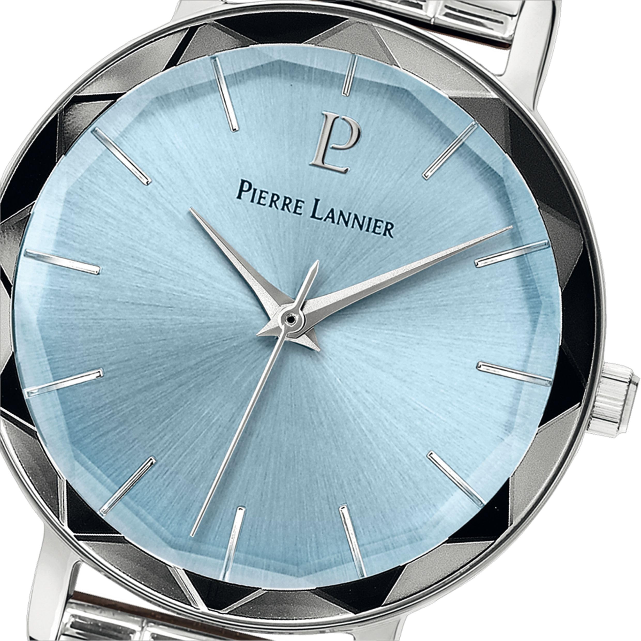 pierre-lannier-multiples-montre-quartz-30-mm-acier-inoxydable-cuir-5-atm image 4