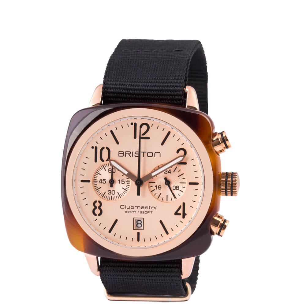 briston-clubmaster-classic-chronographe-40-mm-gold-or-rose image 1