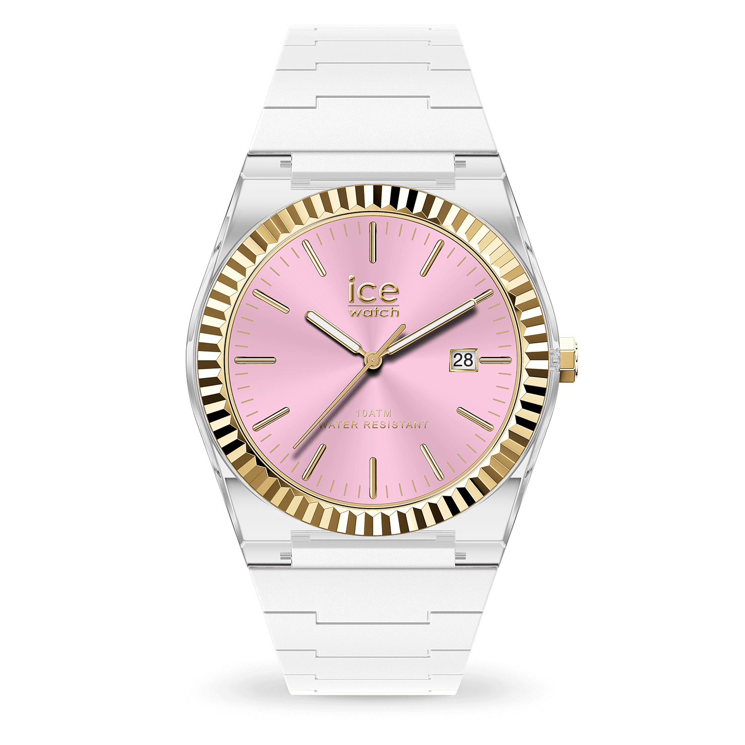 ice-watch-ice-power-white-clear-pink-montre-femme-blanc-et-rose-cadran-dor image 1