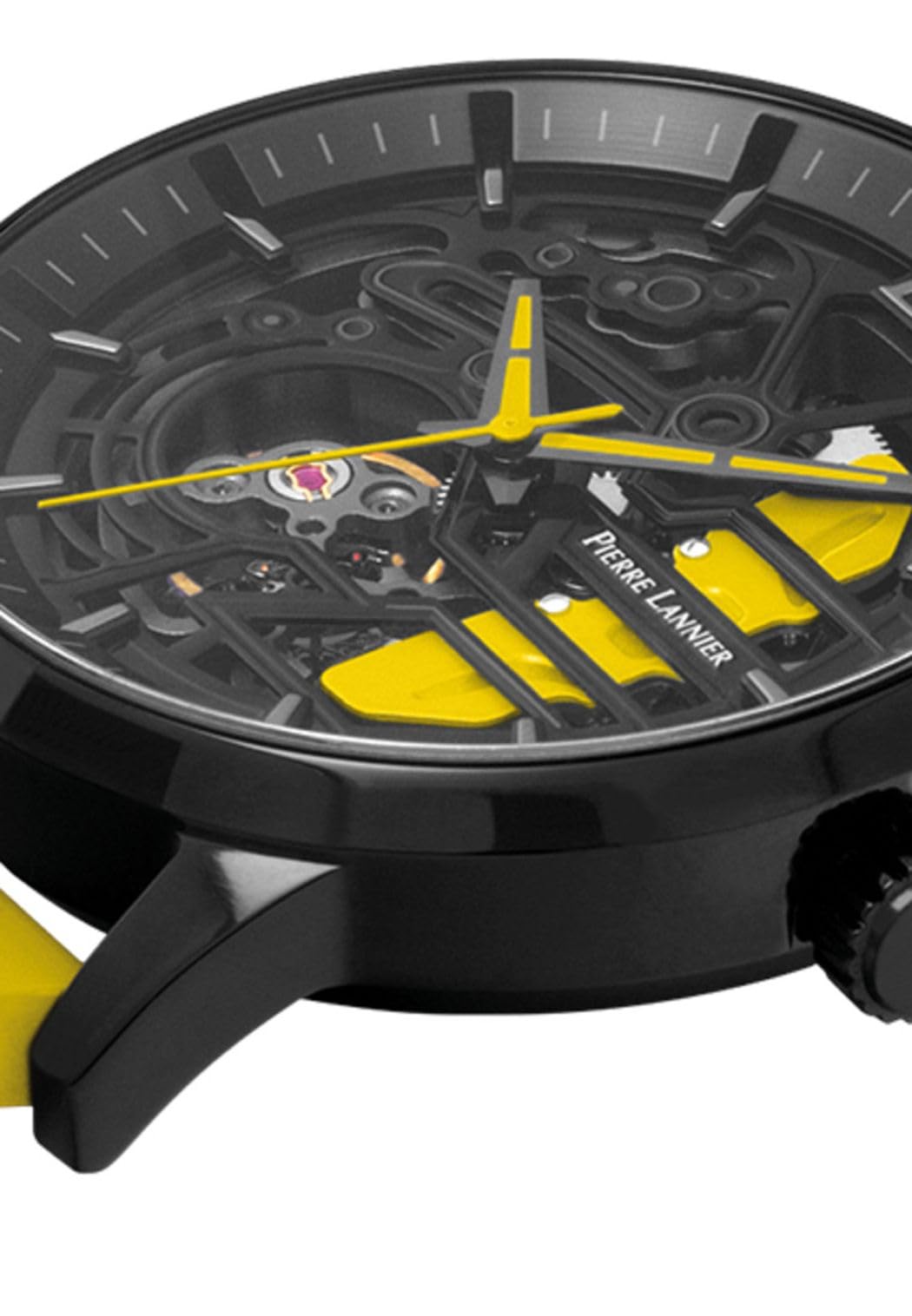 pierre-lannier-paddock-montre-automatique-43-mm-acier-inoxydable-5-atm image 2