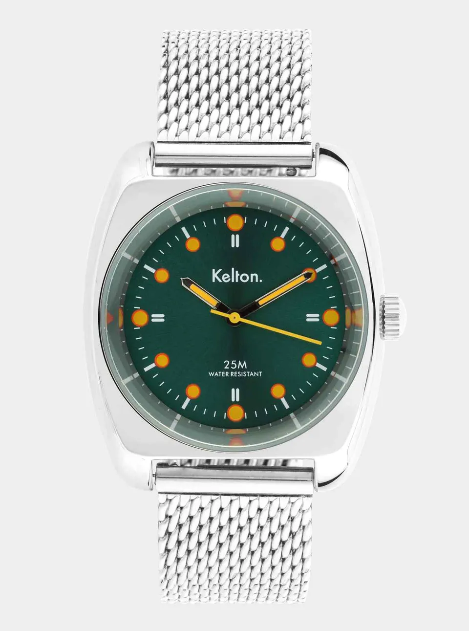 kelton-rc2-vert-orange-mesh-montre-acier-316l image 1