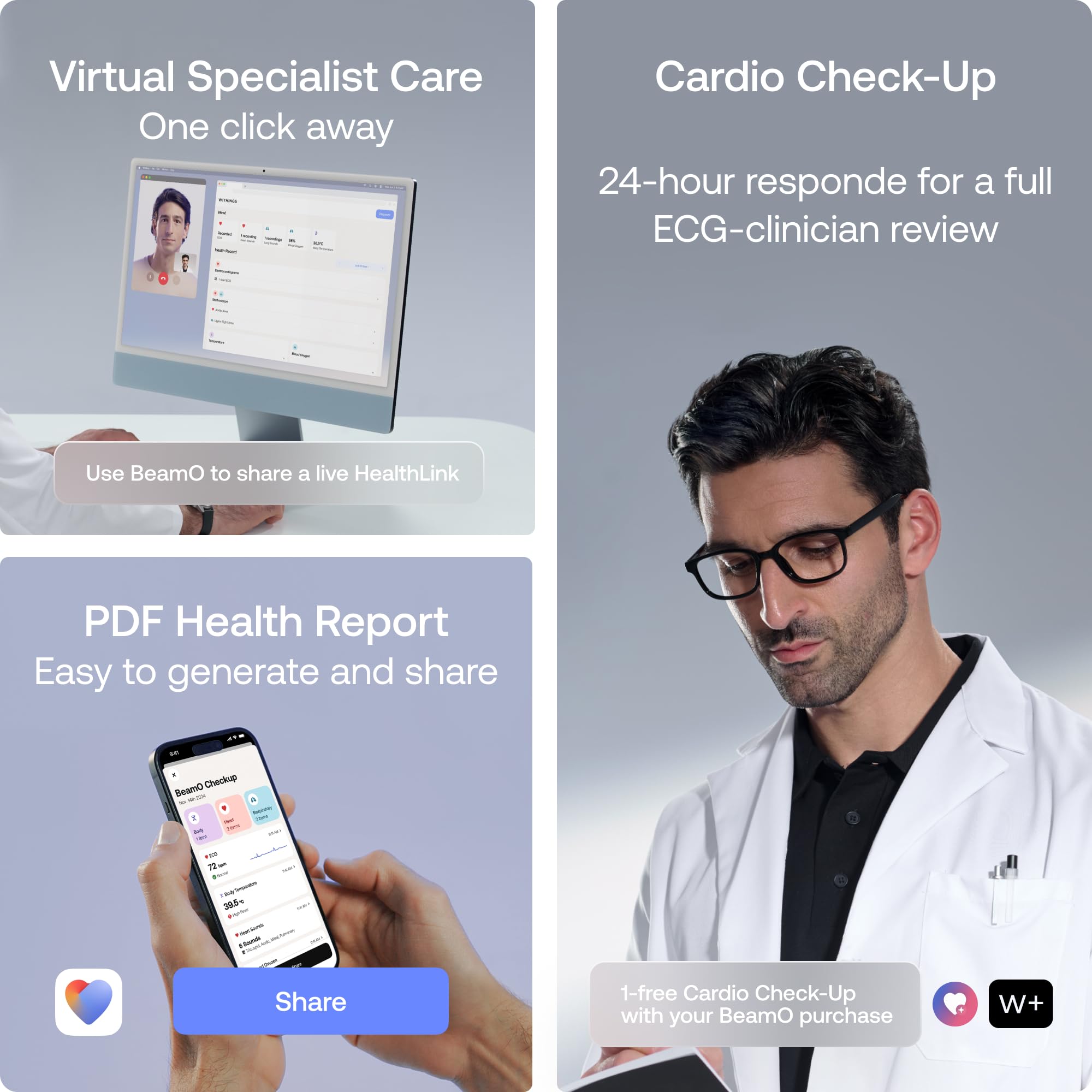 withings-beamo-thermom-tre-connect-multiscan-4-en-1-ecg-oxym-tre-st-thoscope image 5