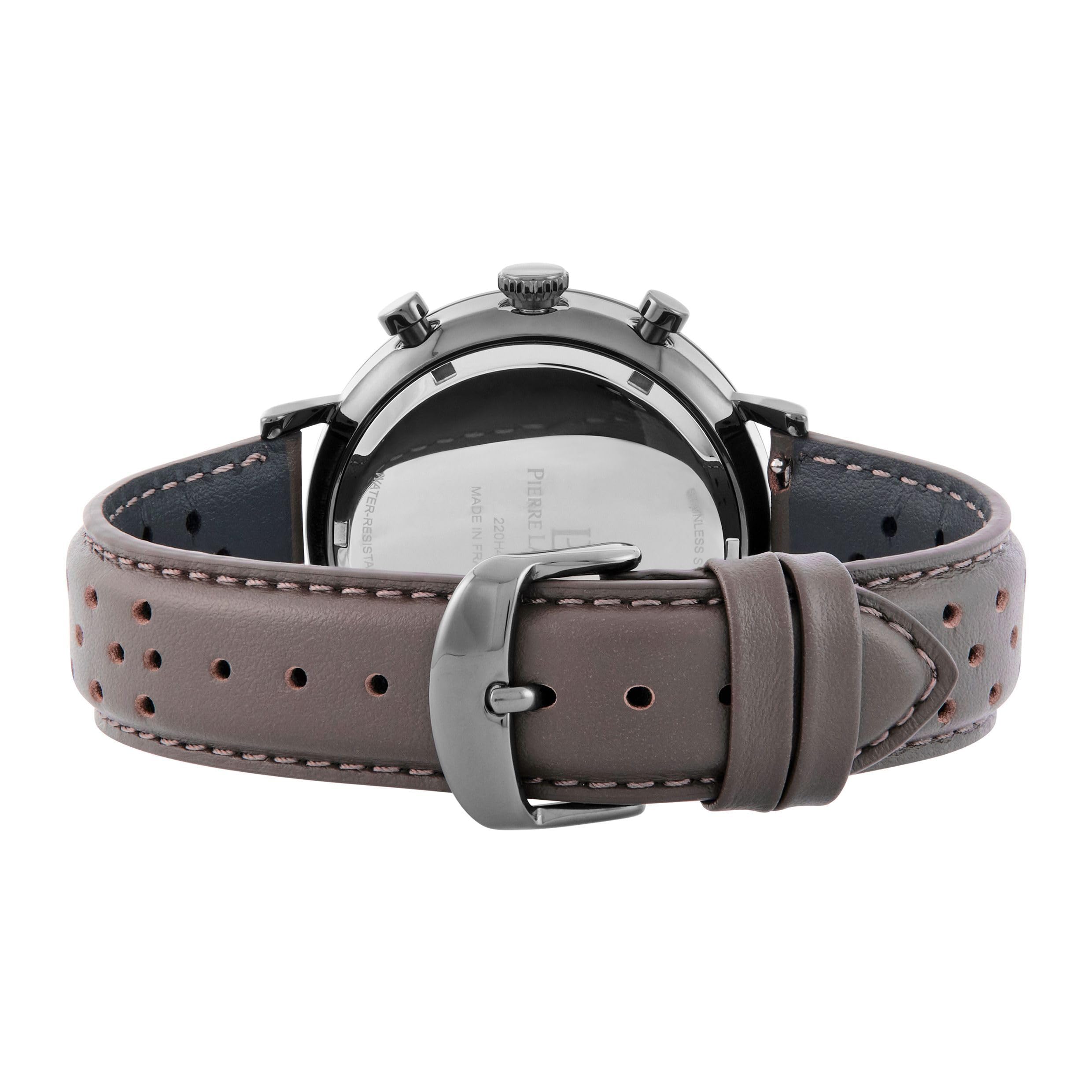 pierre-lannier-chronographe-baron-montre-homme-quartz-43-mm-acier-inoxydable-5-a image 4