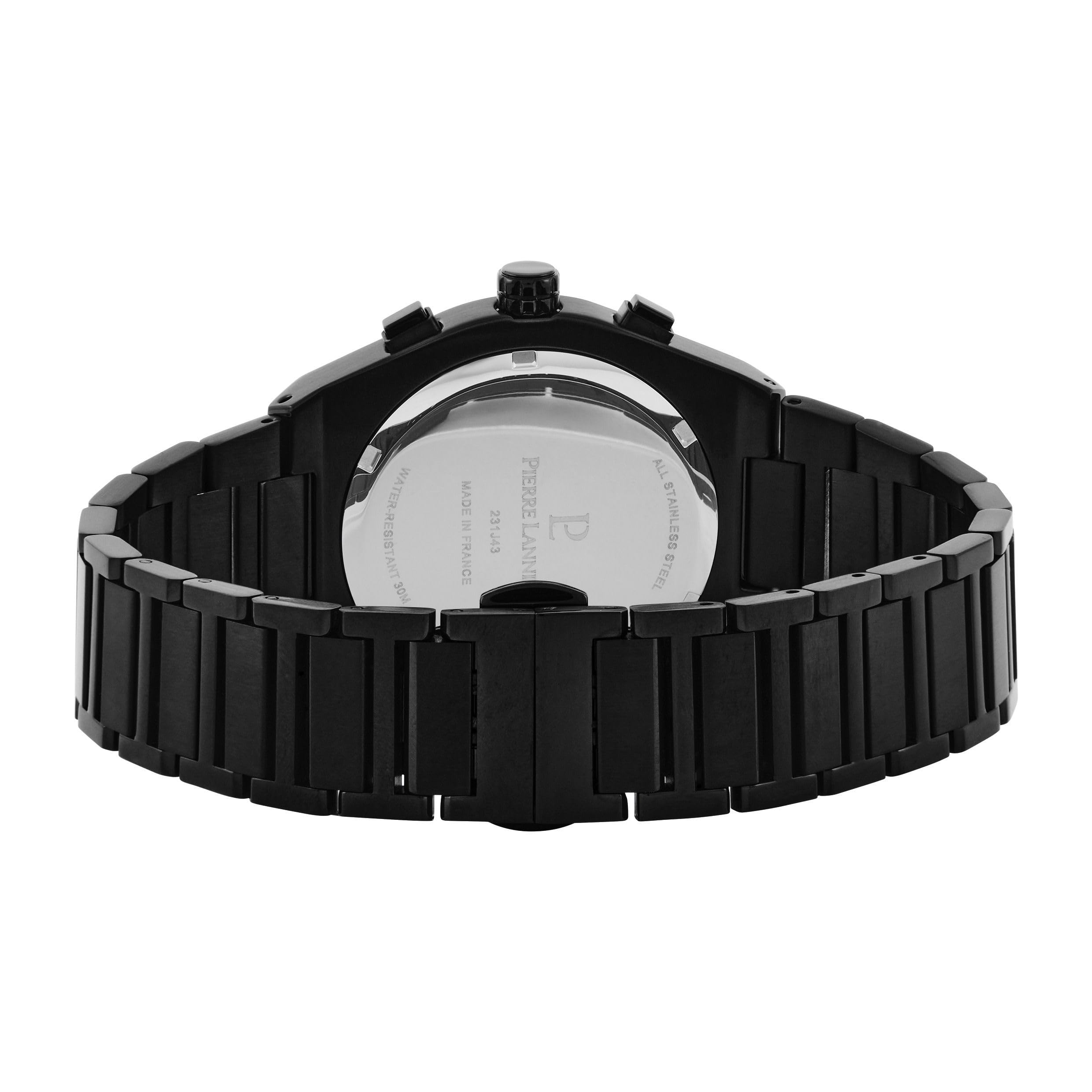pierre-lannier-copilote-chronographe-quartz-42-5-mm-acier-inoxydable-5-atm-2 image 4