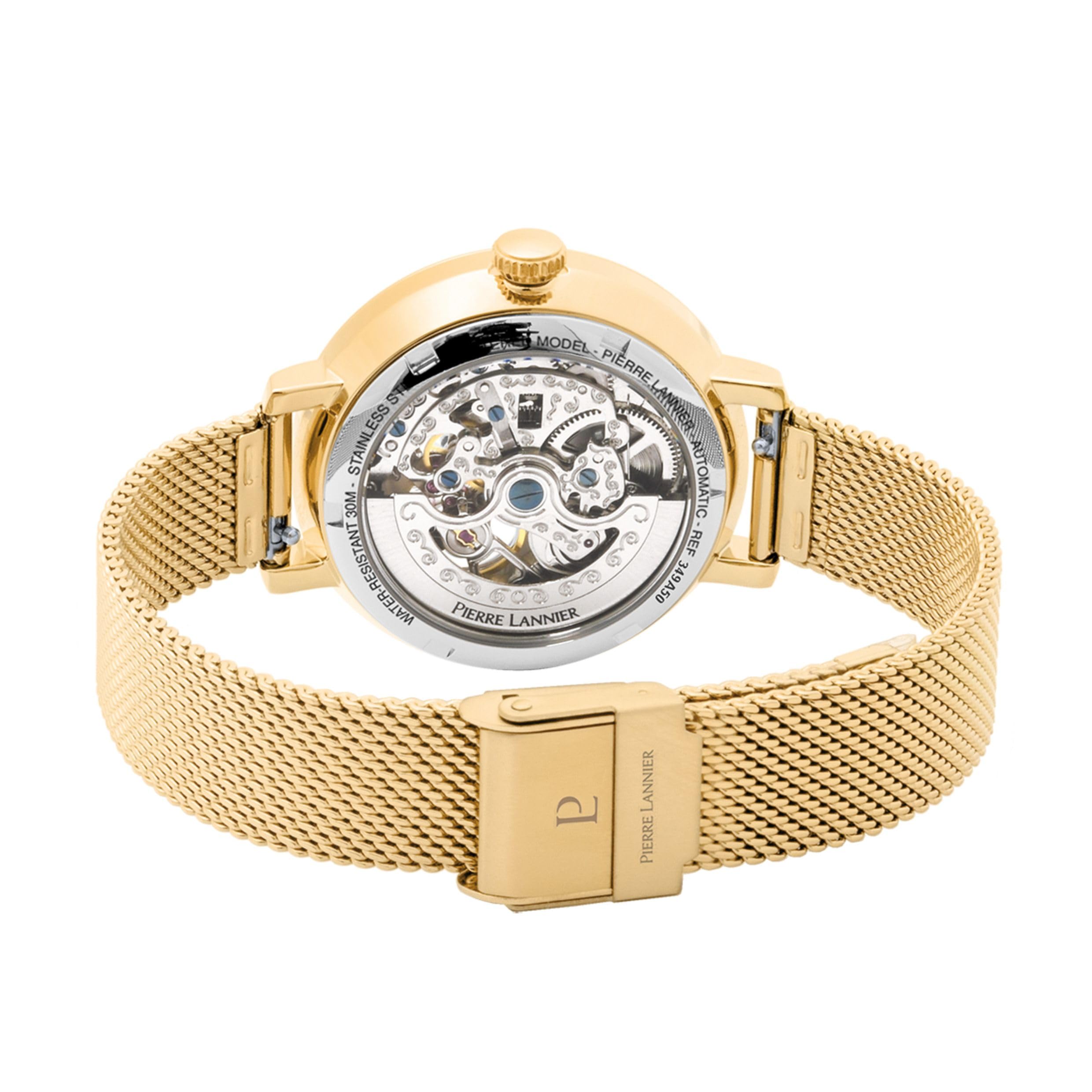 pierre-lannier-m-lodie-automatique-37-mm-acier-inoxydable-3-atm image 4
