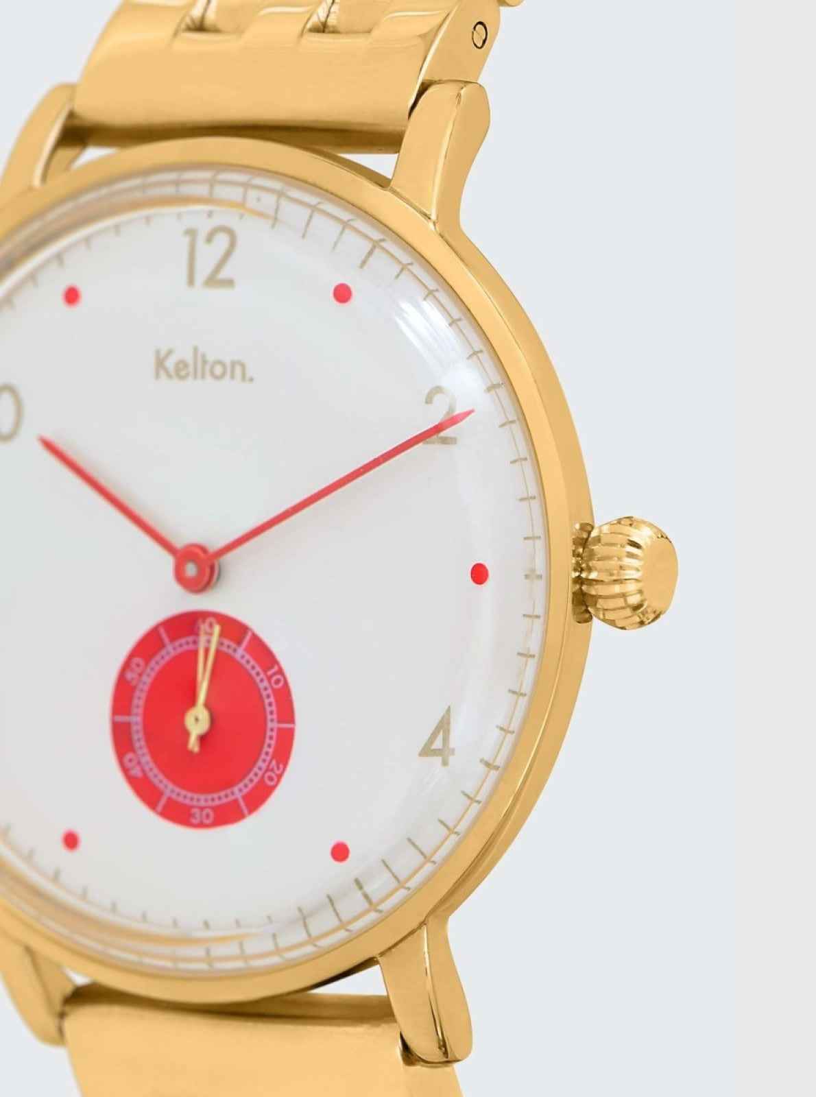 kelton-villa-gold-rouge-montre-cadran-rouge-bo-tier-dor image 4