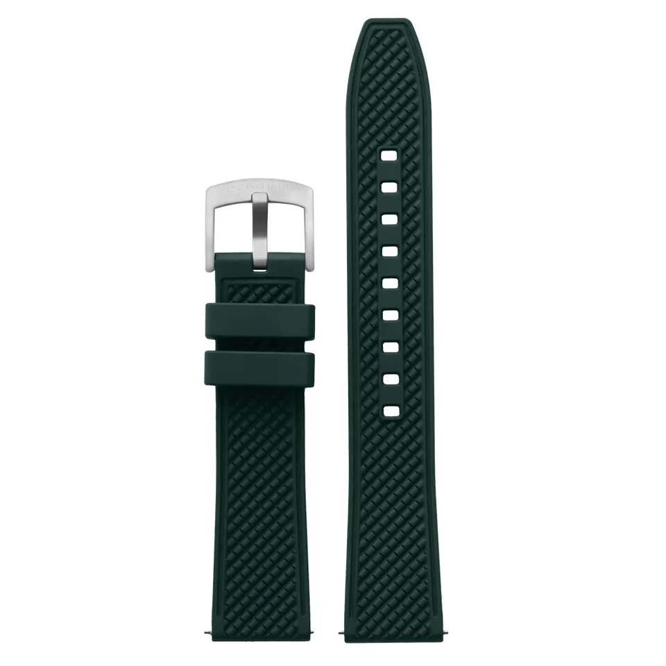 briston-bracelet-rubber-fkm-vert-anglais-20-mm image 1