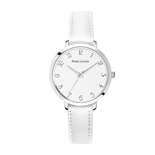 pierre-lannier-chouquette-montre-quartz-femme-30-mm-cadran-blanc-bracelet-cuir-b image 6