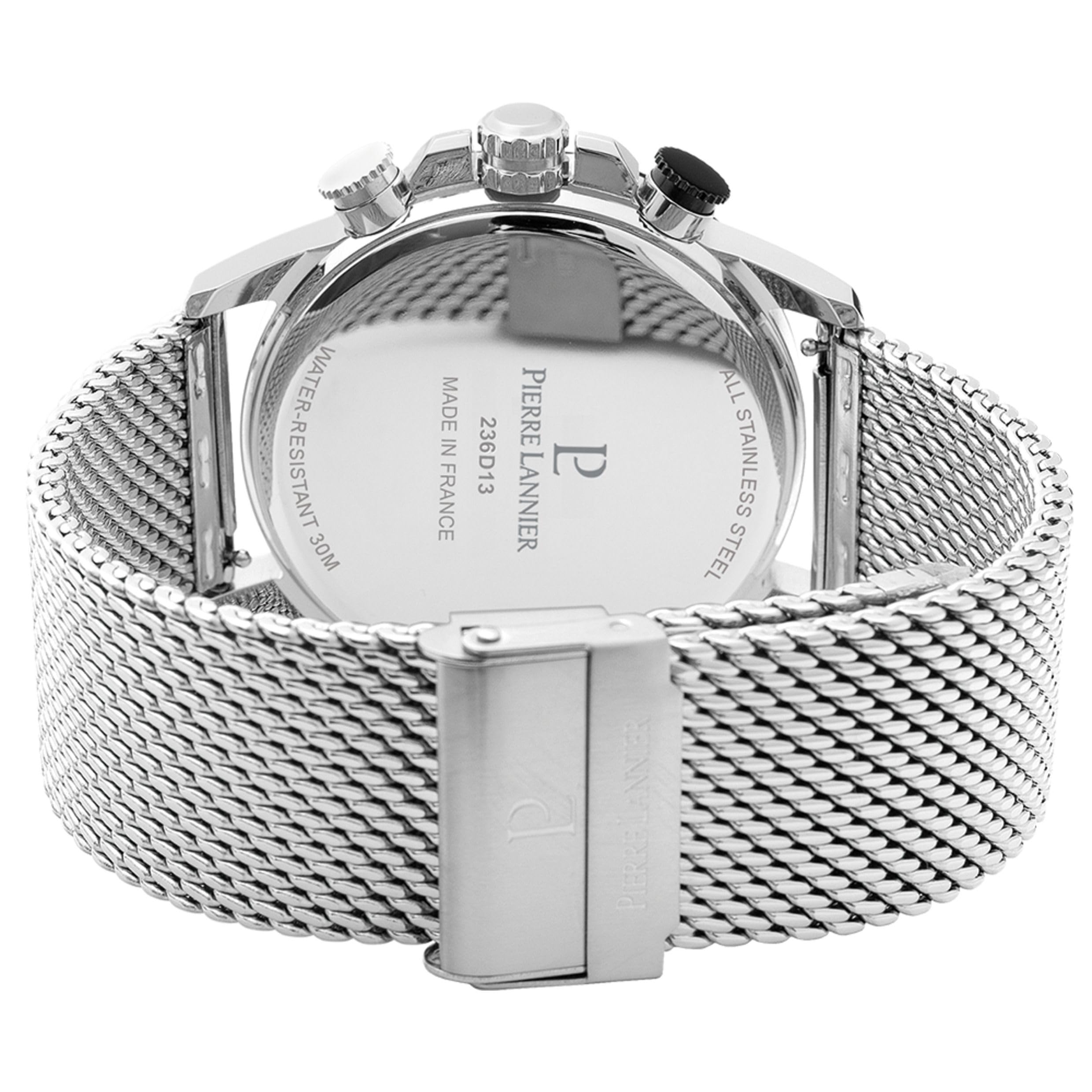 pierre-lannier-sentinelle-chronographe-44-mm-acier-inoxydable-5-atm image 4
