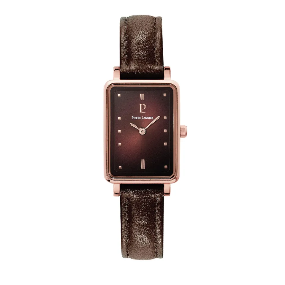 pierre-lannier-ariane-montre-femme-acier-et-cuir-21-mm-3-atm image 1