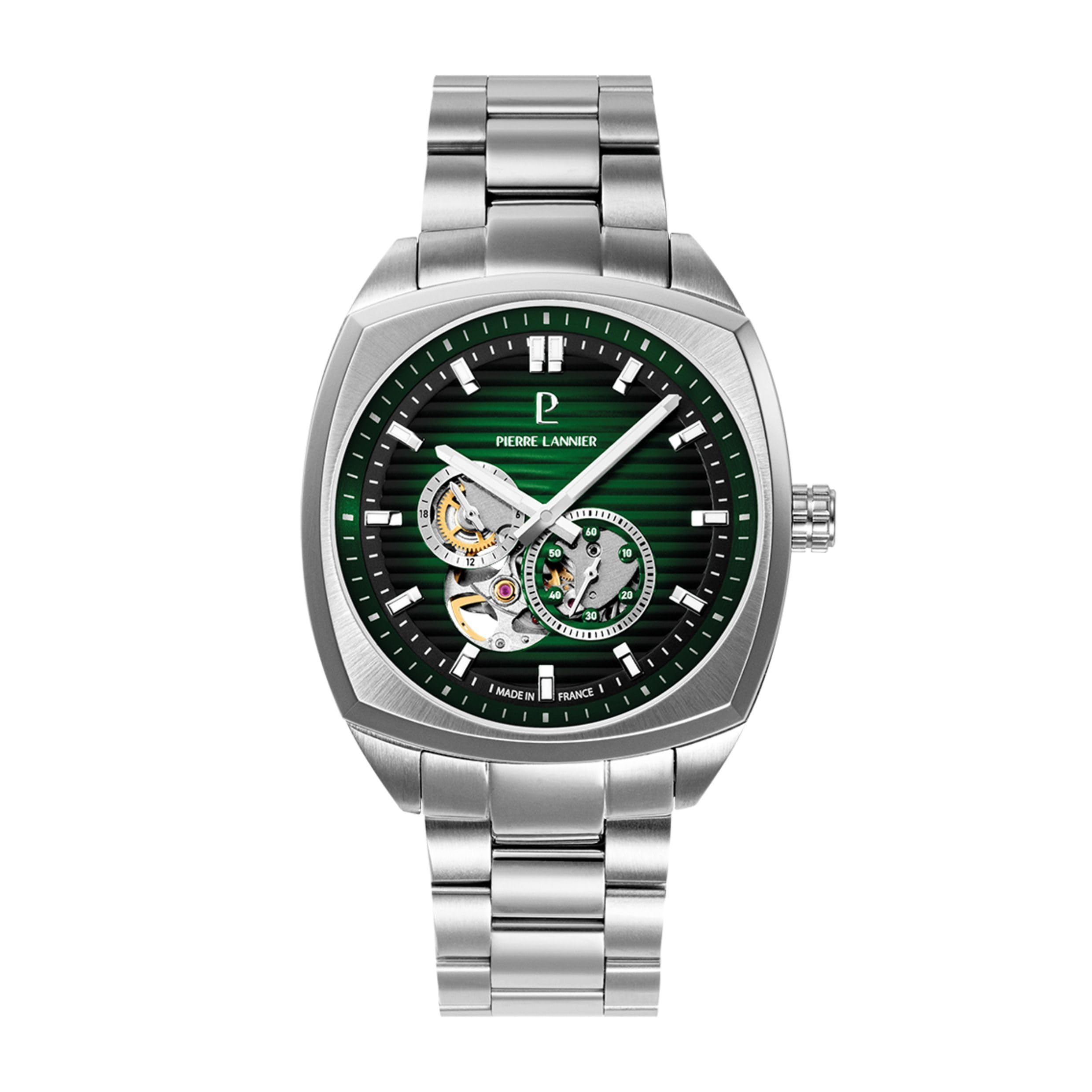 pierre-lannier-arcadius-montre-automatique-homme-42-5-mm-acier-5-atm image 1