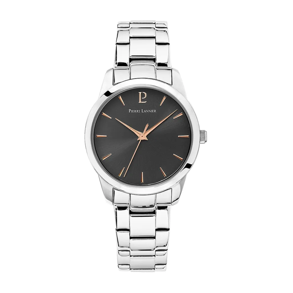 pierre-lannier-roxane-montre-femme-quartz-35-5-mm-acier-inoxydable-3-atm image 1
