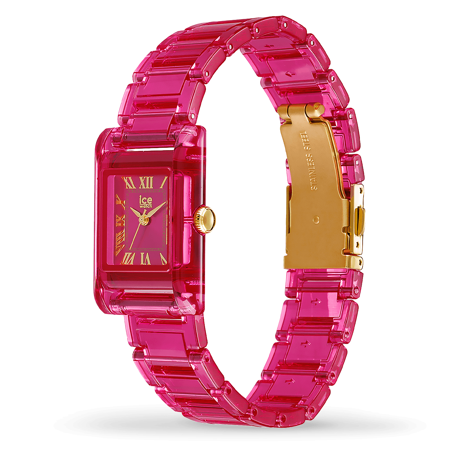 ice-watch-ice-power-flashy-pink-23x34mm-montre-femme-rectangulaire image 2