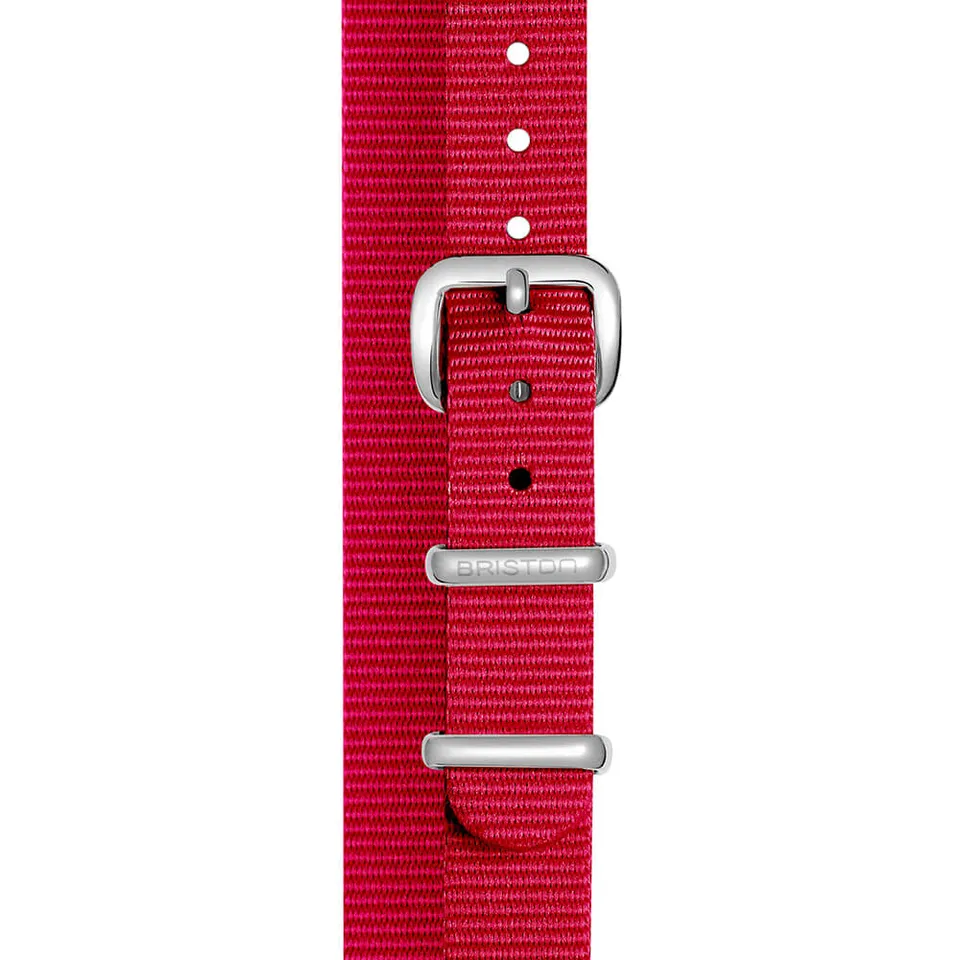 briston-bracelet-type-nato-fuchsia-12-mm image 1