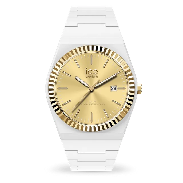 ice-watch-ice-power-montre-femme-blanc-et-or-avec-dateur image 1