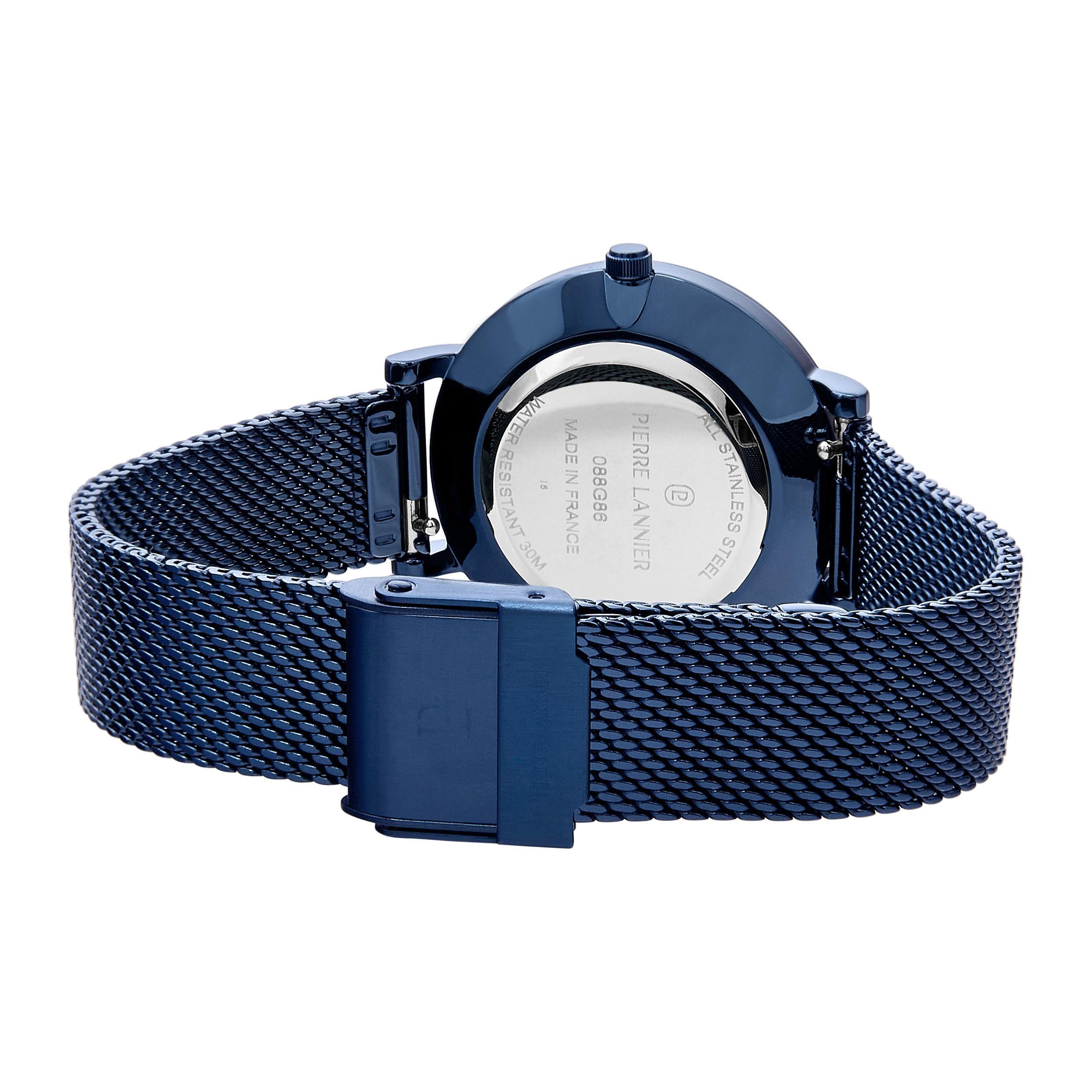 pierre-lannier-essential-montre-quartz-33-mm-acier-inoxydable-3-atm image 4