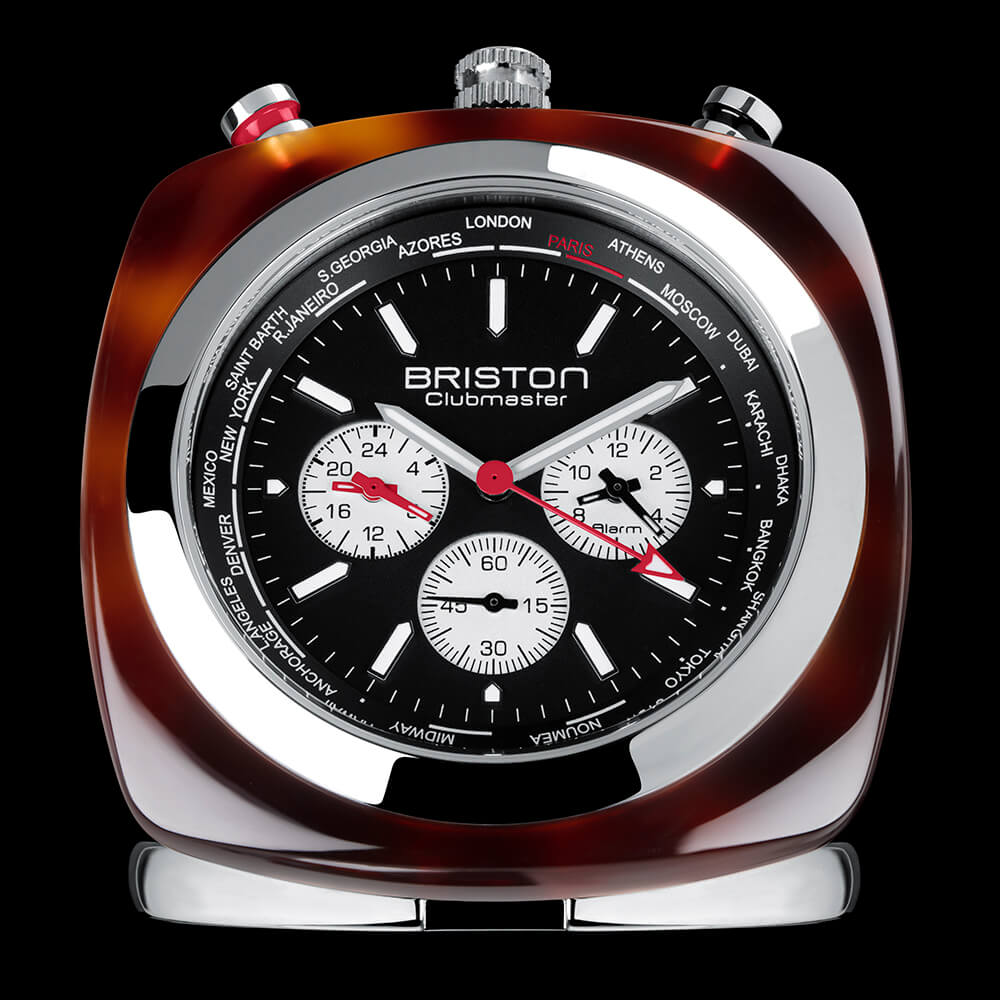 briston-clubmaster-travel-clock-r-veil-de-voyage-50-mm-noir image 3