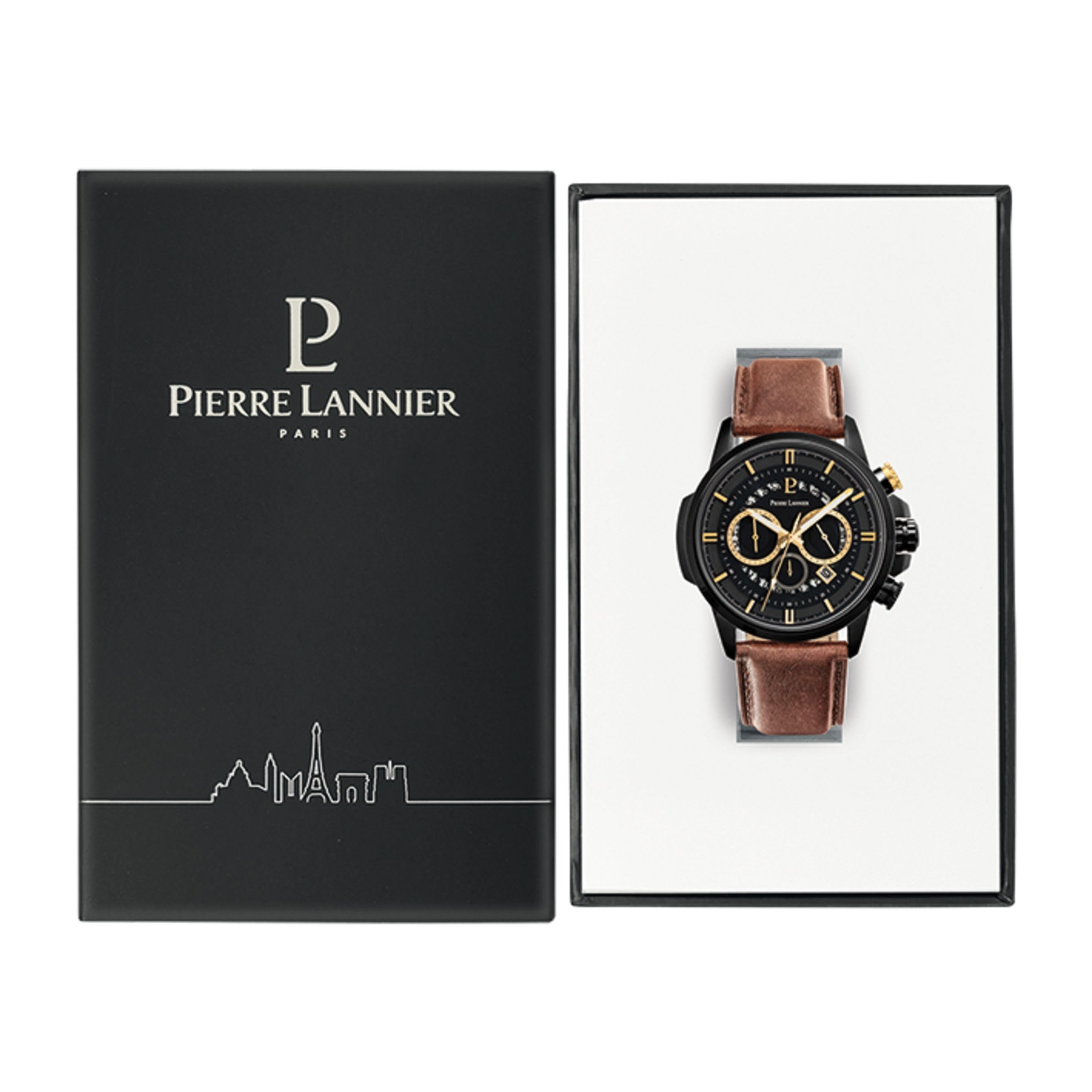 pierre-lannier-chronographe-sentinelle-baron-quartz-homme image 5