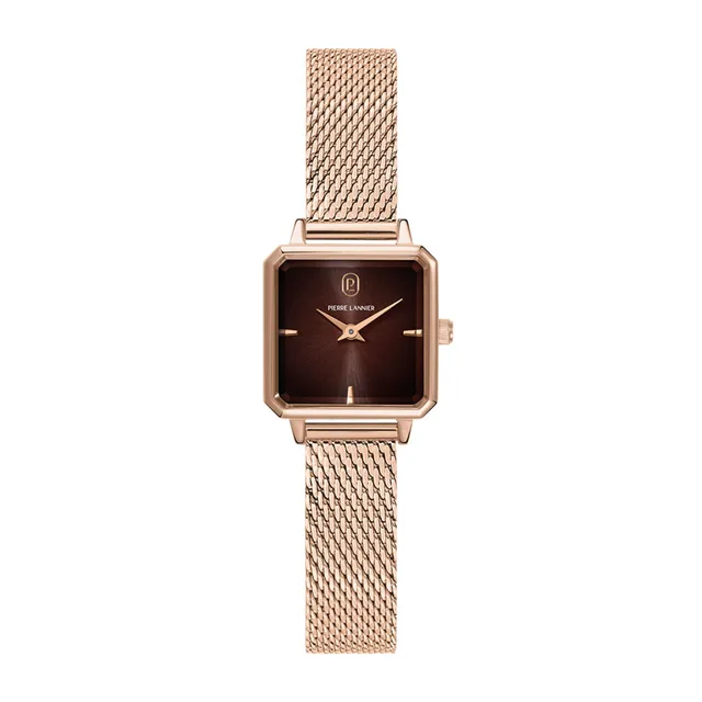 pierre-lannier-leonor-montre-quartz-acier-inoxydable-3-atm-boitier-fin-7-1-mm image 1