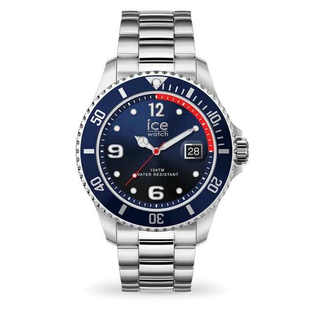 ice-watch-ice-steel-marine-silver-montre-homme-acier-cadran-bleu-nuit image 1