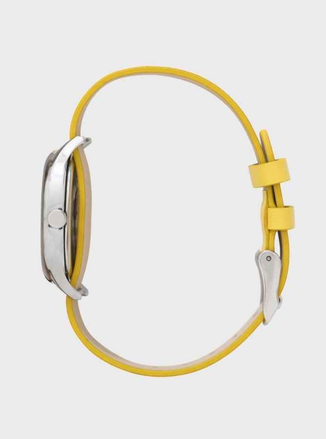 kelton-colorama-montre-jaune-ovale-pop-bracelet-interchangeable image 4