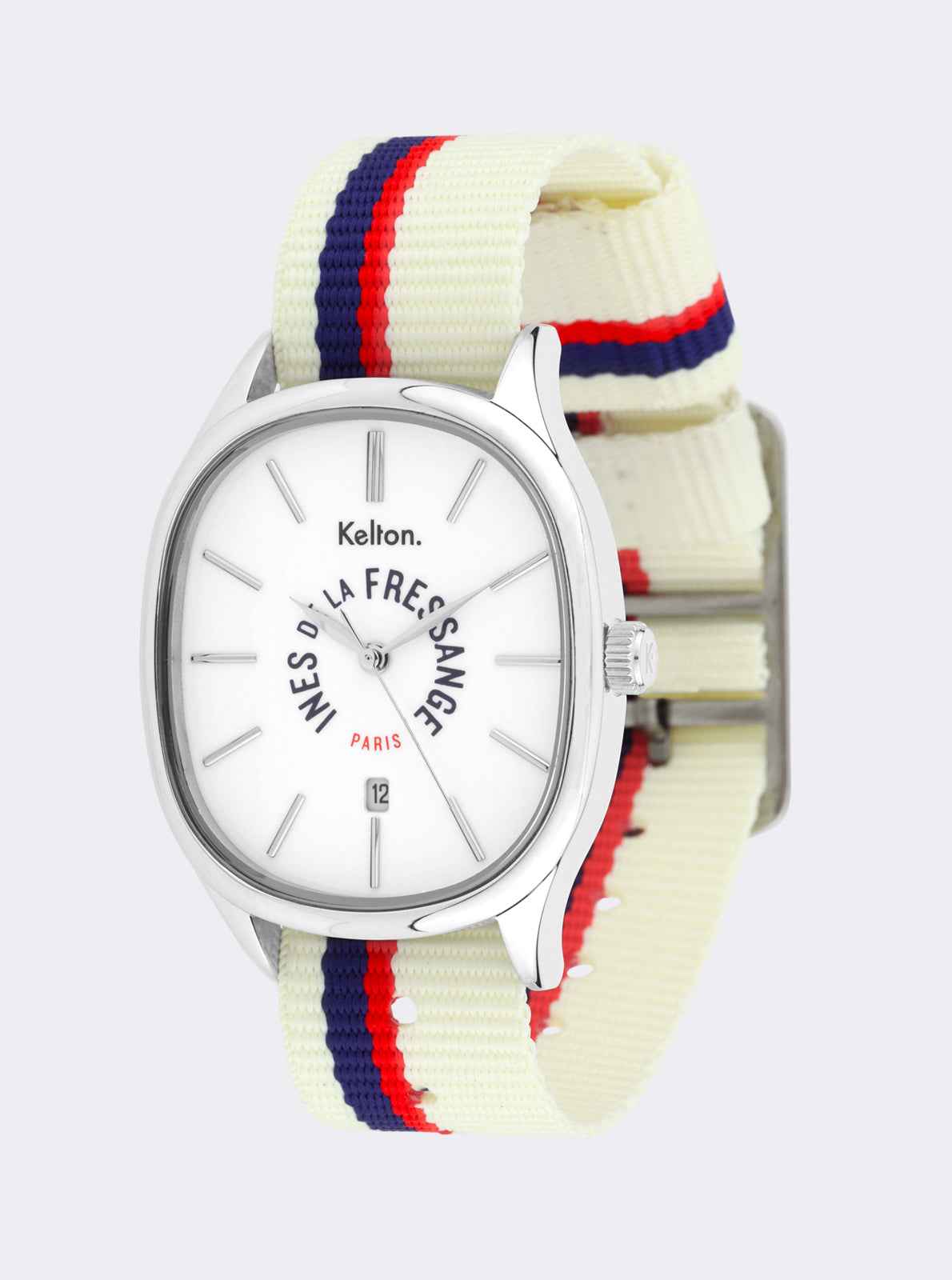 kelton-x-ines-de-la-fressange-paris-grande-colorama-sport-cru-montre-date image 4