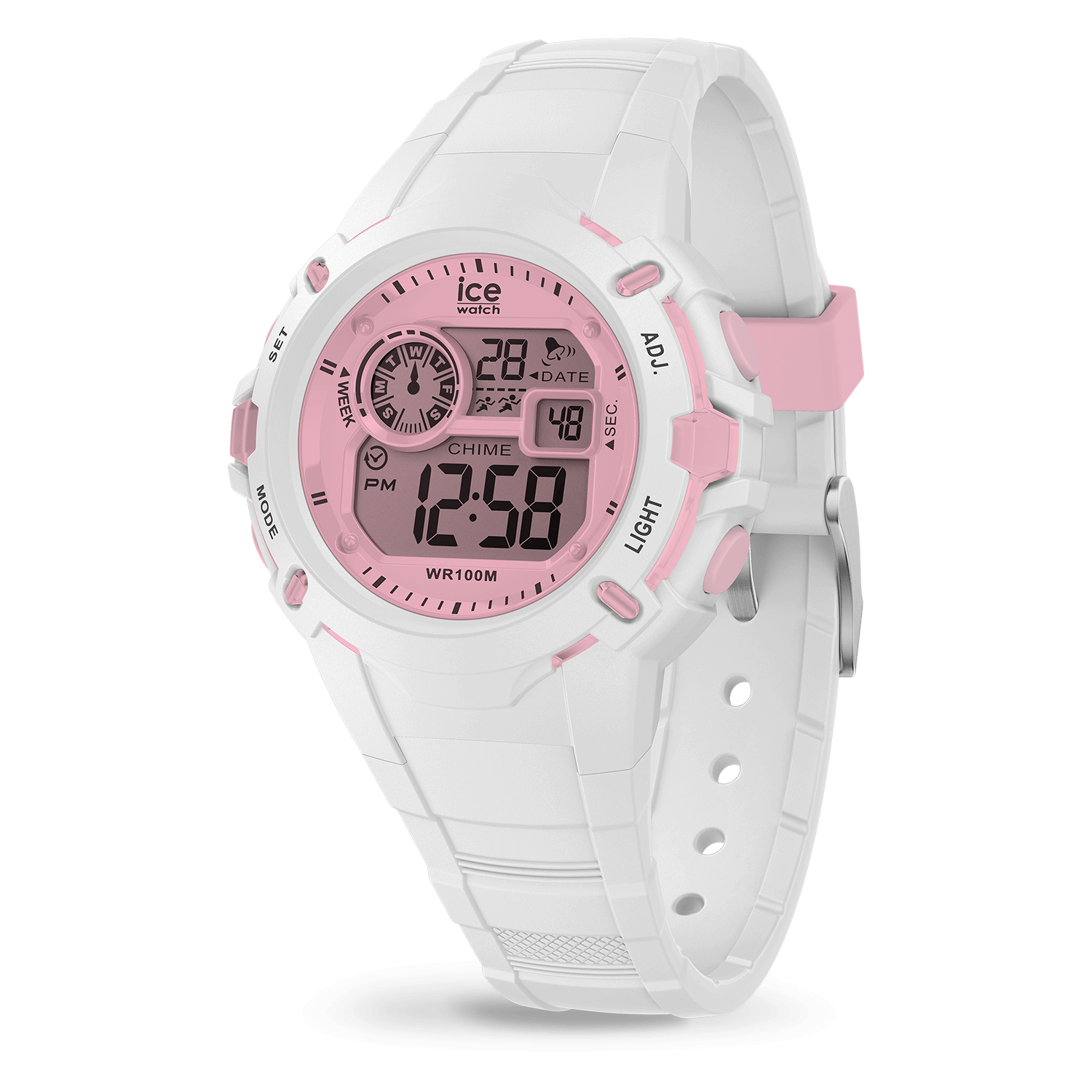 ice-watch-ice-digit-explorer-white-pink-montre-digitale-enfant image 1