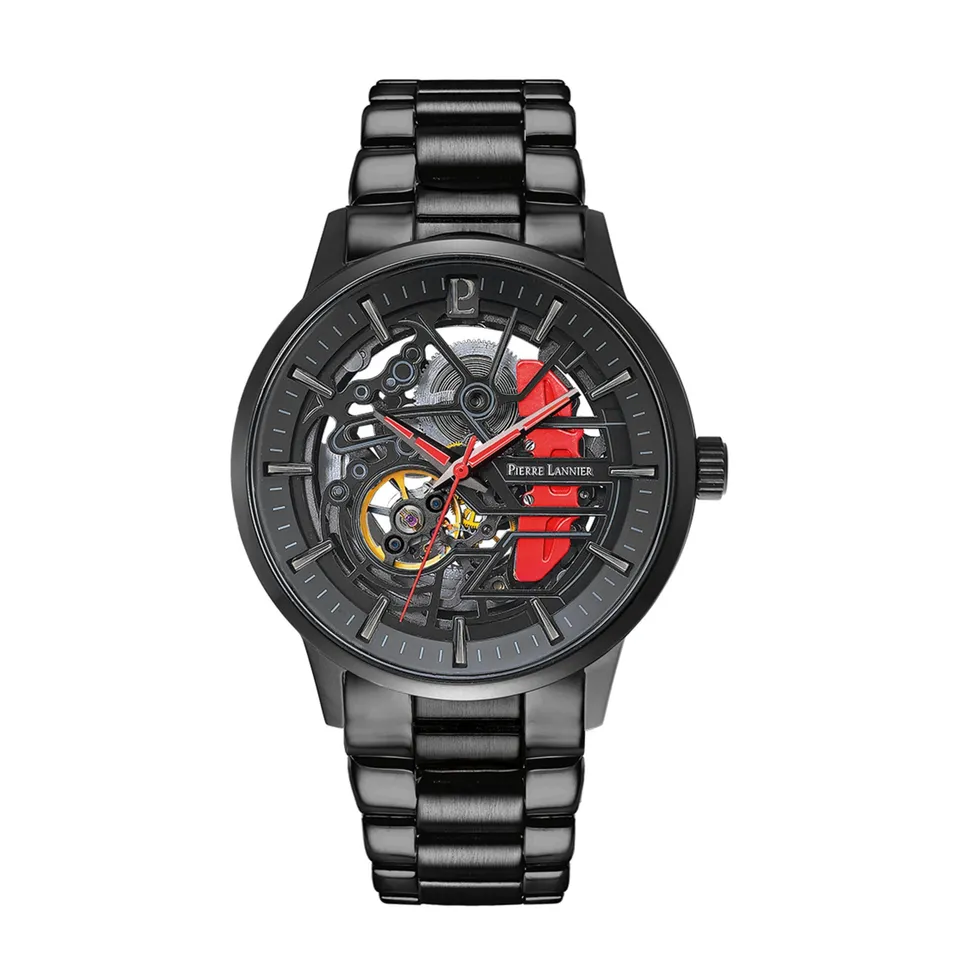 pierre-lannier-paddock-automatique-43-mm-montre-homme-acier-5-atm image 1
