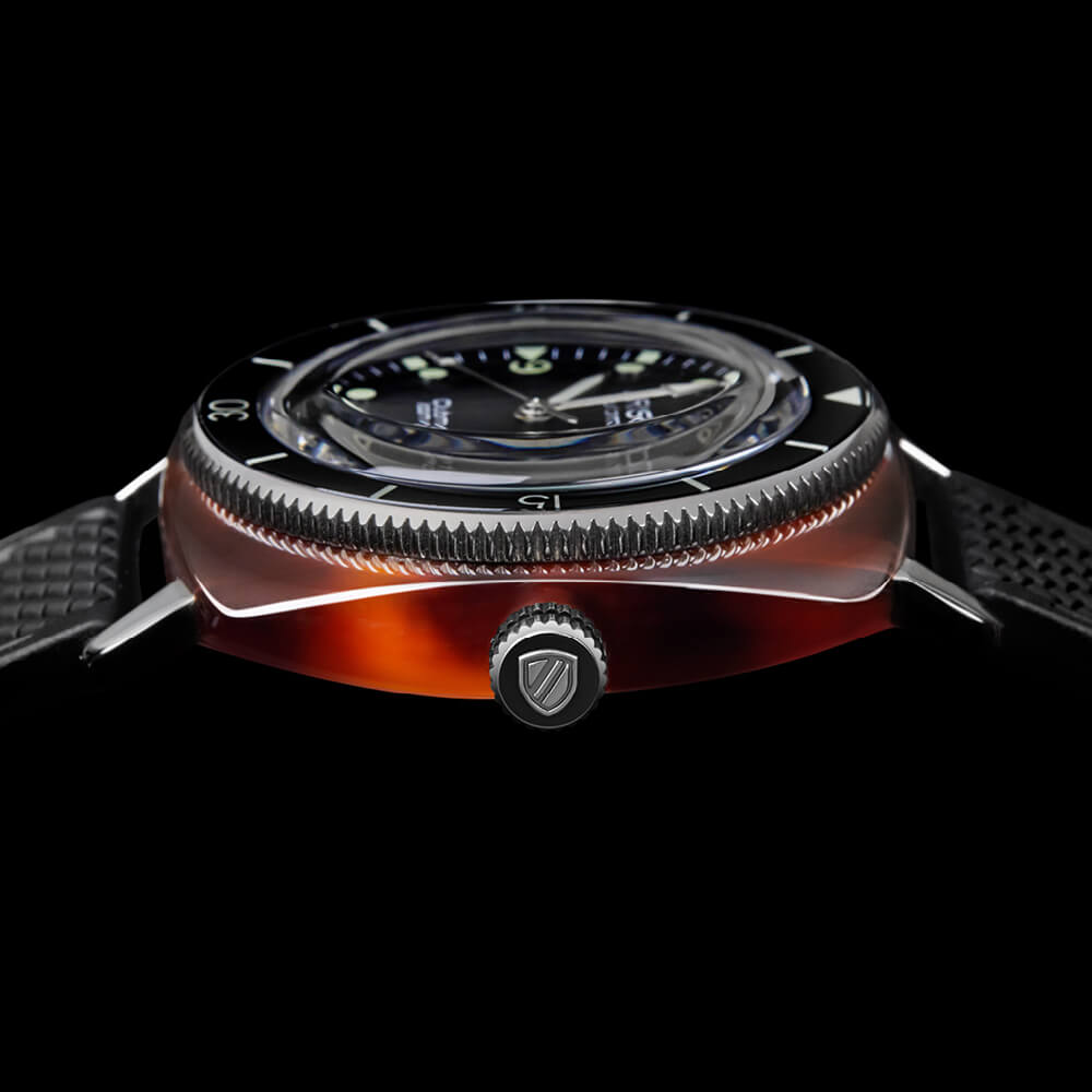 briston-clubmaster-legend-diver-montre-automatique-hms-40-mm-noir image 4