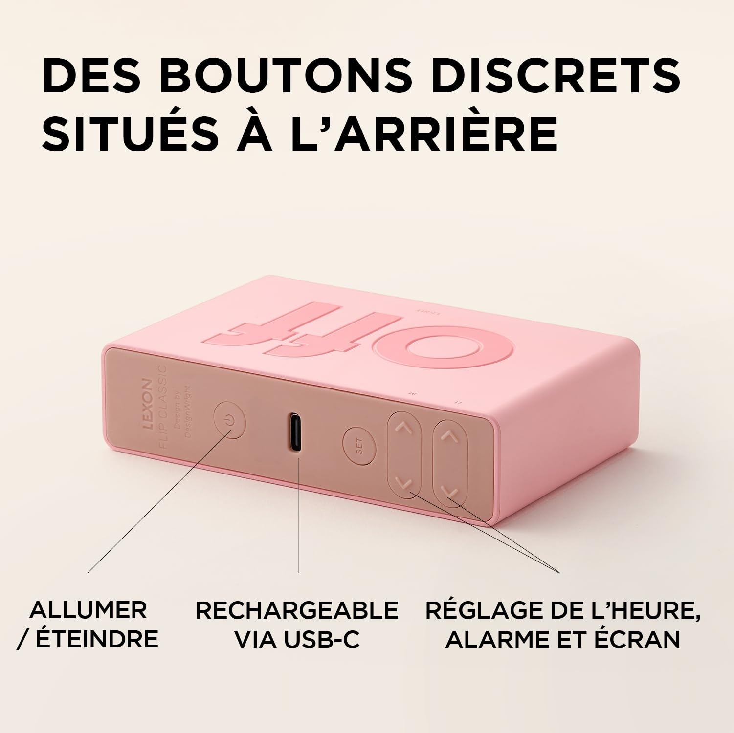 lexon-flip-mini-r-veil-de-voyage-led-tactile-blanc image 6