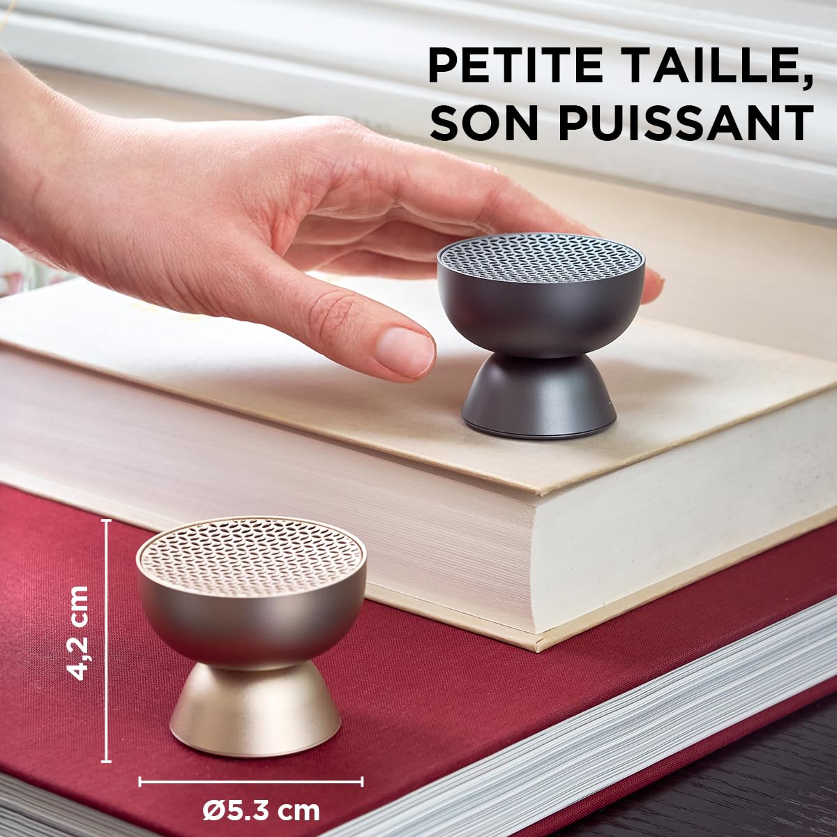 lexon-tamo-mini-enceinte-bluetooth-portable-vert-sombre image 6
