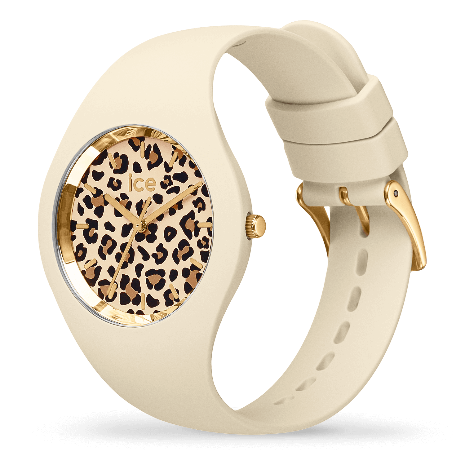ice-watch-ice-iconic-leopard-petite-montre-femme-beige-gold image 2
