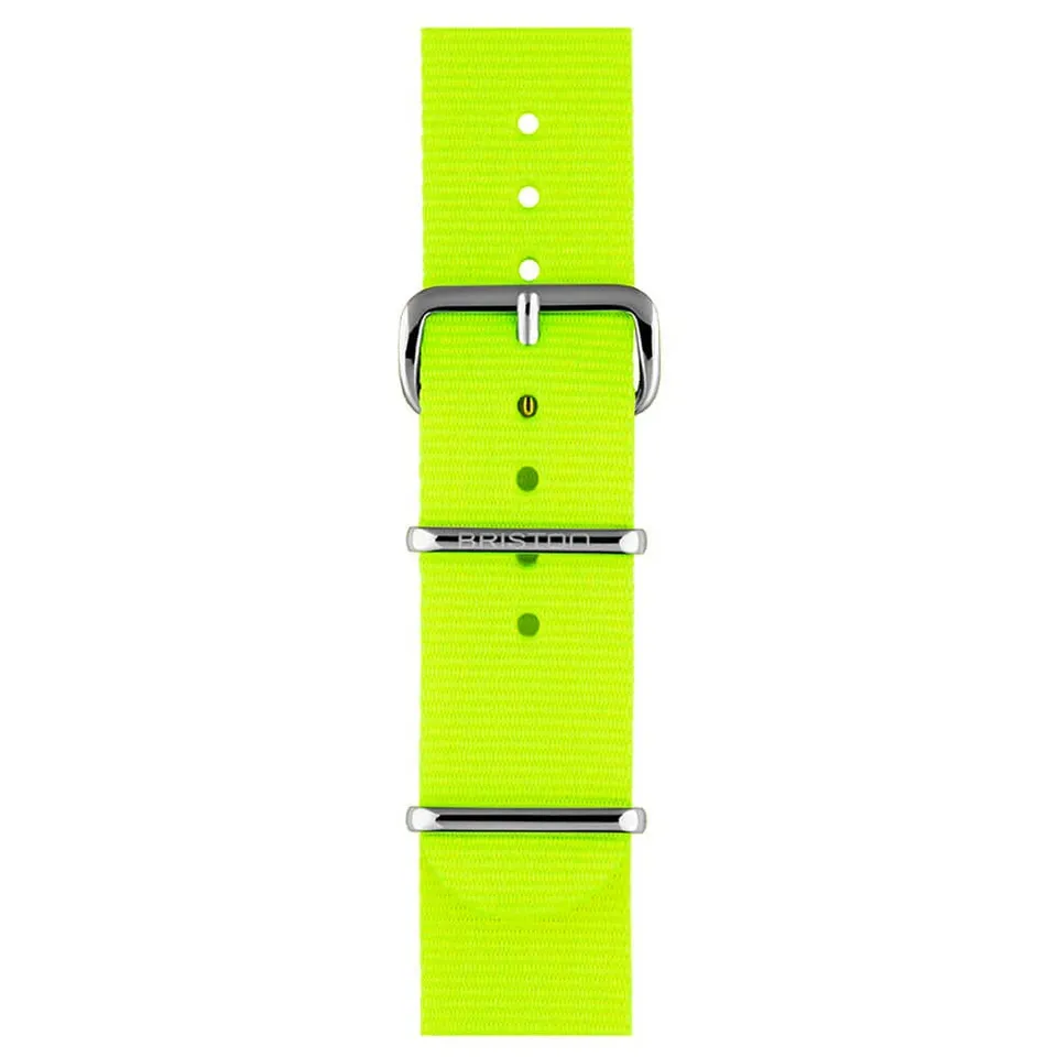 briston-bracelet-type-nato-jaune-fluo-20-mm image 1