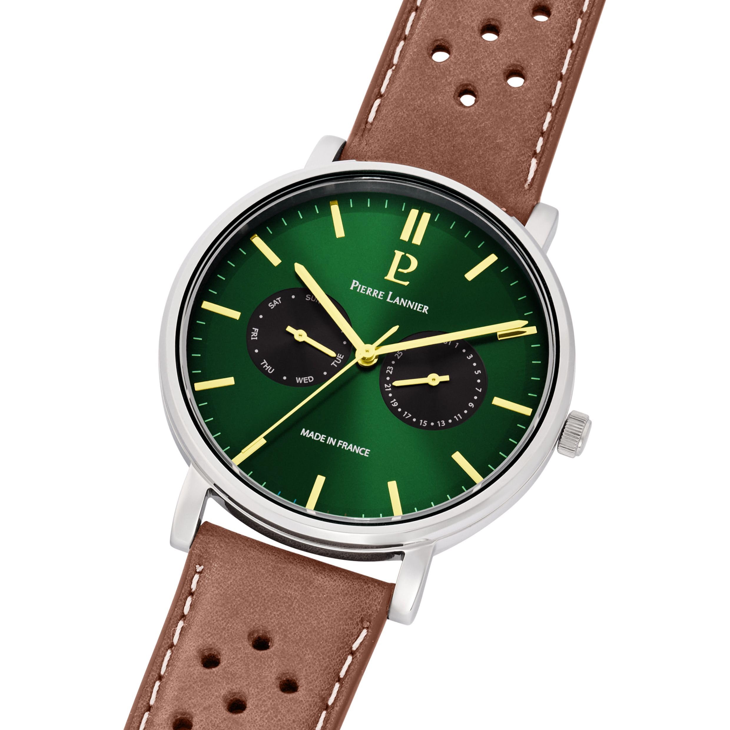 pierre-lannier-chronographe-essential-quartz-40-5-mm-acier-inoxydable-5-atm-2 image 3