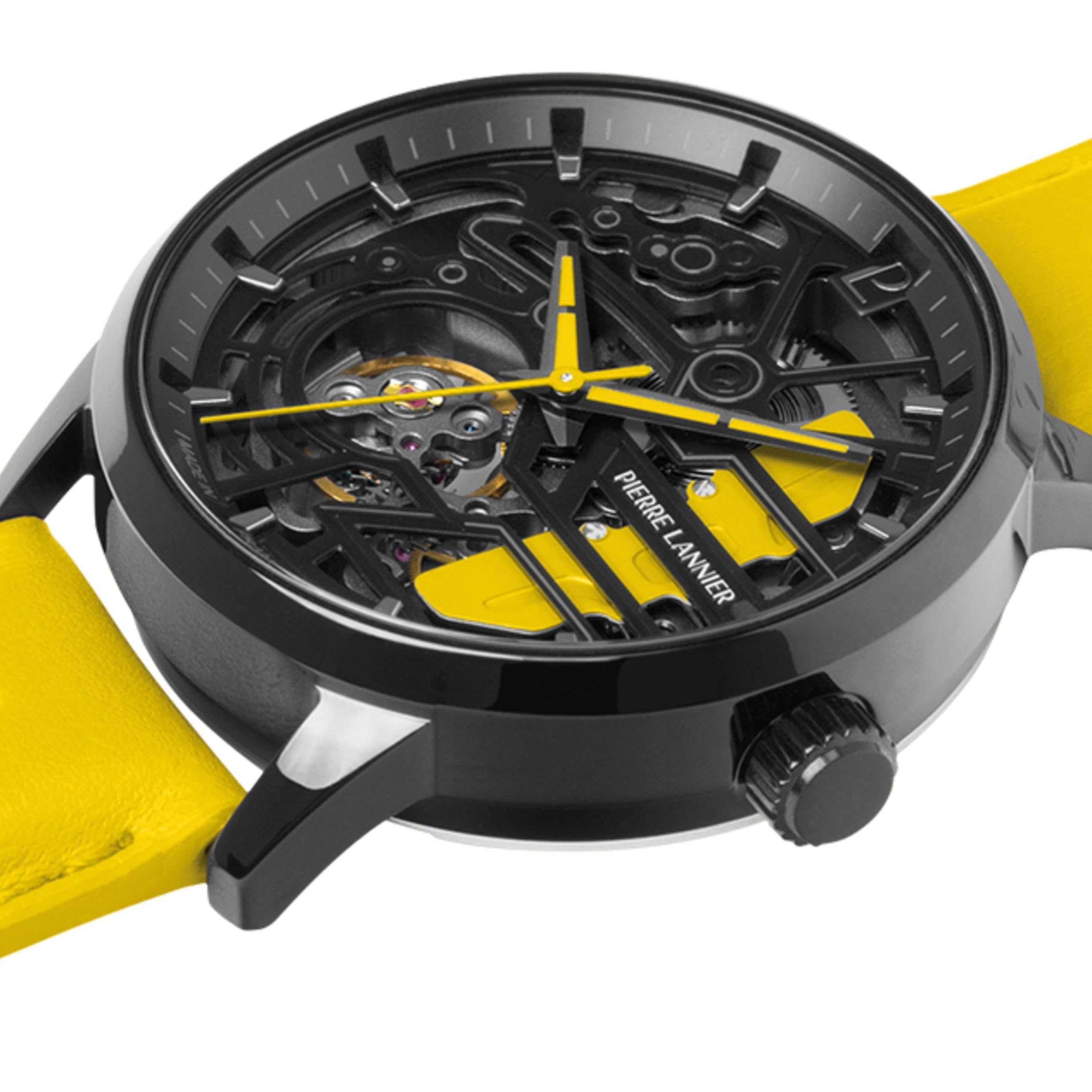 pierre-lannier-paddock-montre-automatique-39-mm-acier-inoxydable-5-atm-2 image 4