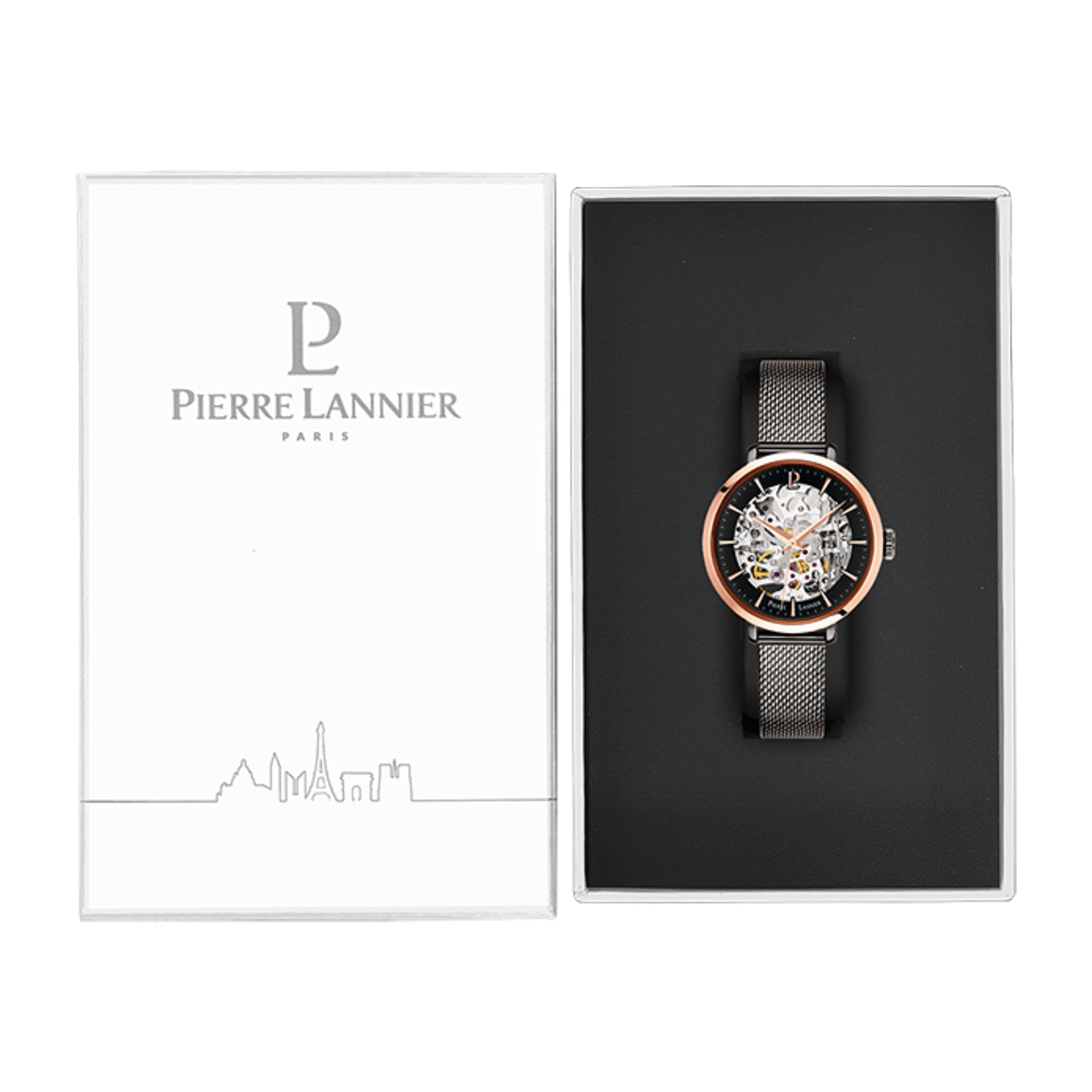 pierre-lannier-automatic-montre-automatique-acier-35-mm image 7
