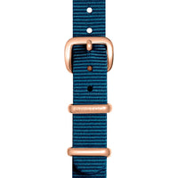 briston-clubmaster-lady-bracelet-nato-12-mm-bleu-paon image 4