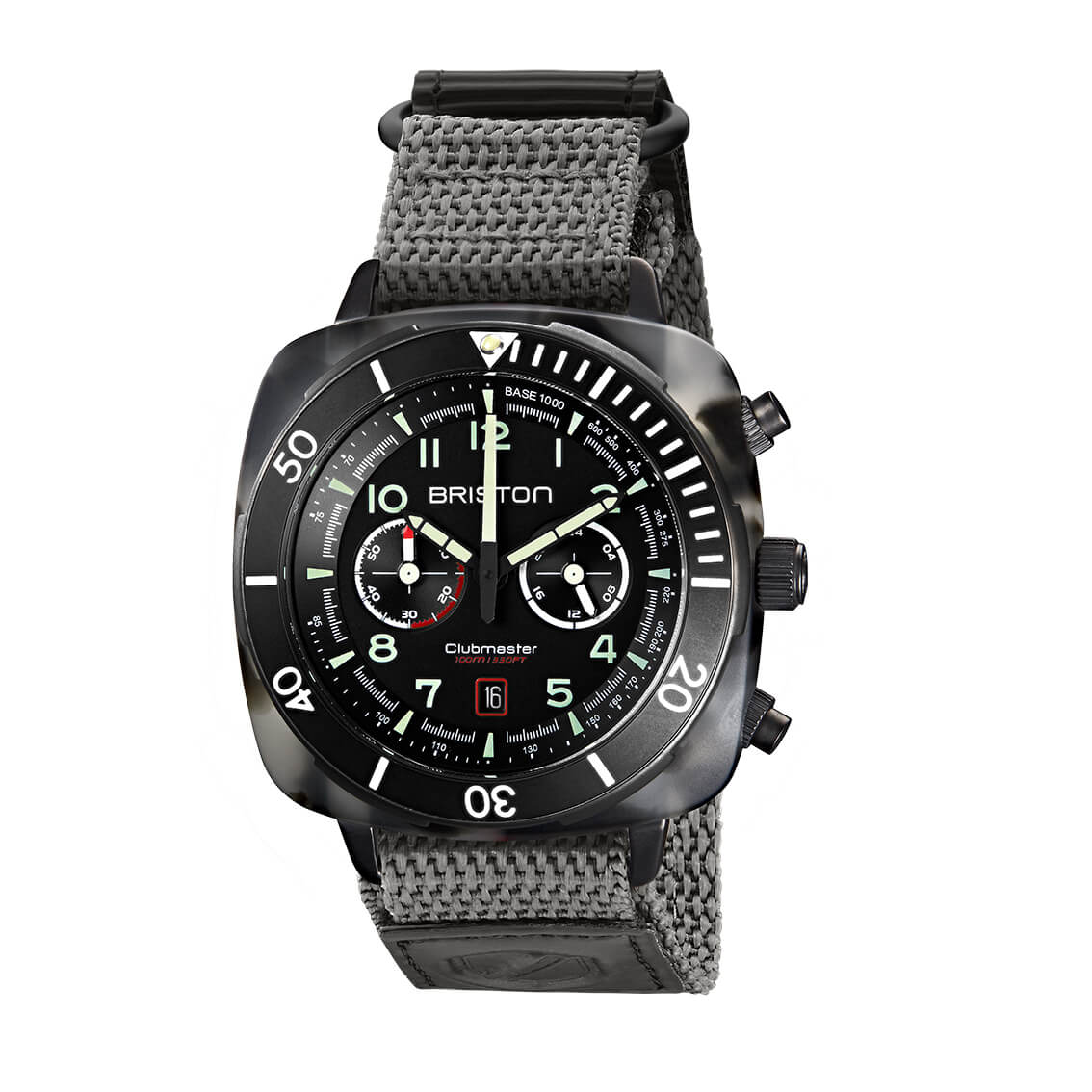briston-bracelet-velcro-gris-20-mm-bracelet-de-montre-interchangeable image 2