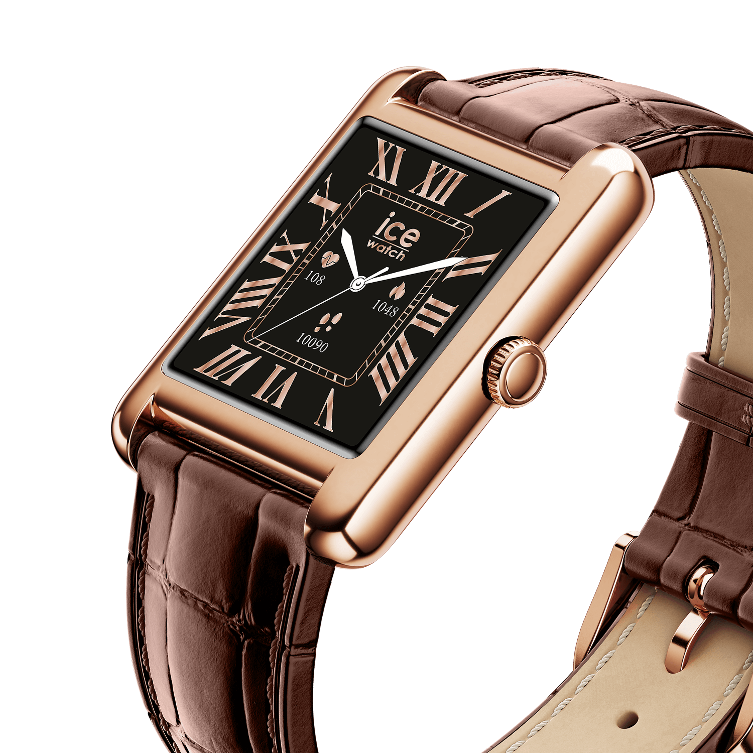 ice-watch-ice-smart-tks-2-0-montre-connect-e-rectangulaire-1-41-rose-gold-brown image 4